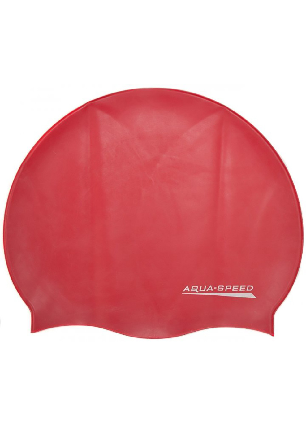 Шапка для плавания MONO 6205(111-31) красный уни(5908217662057) Aqua Speed (254343047)