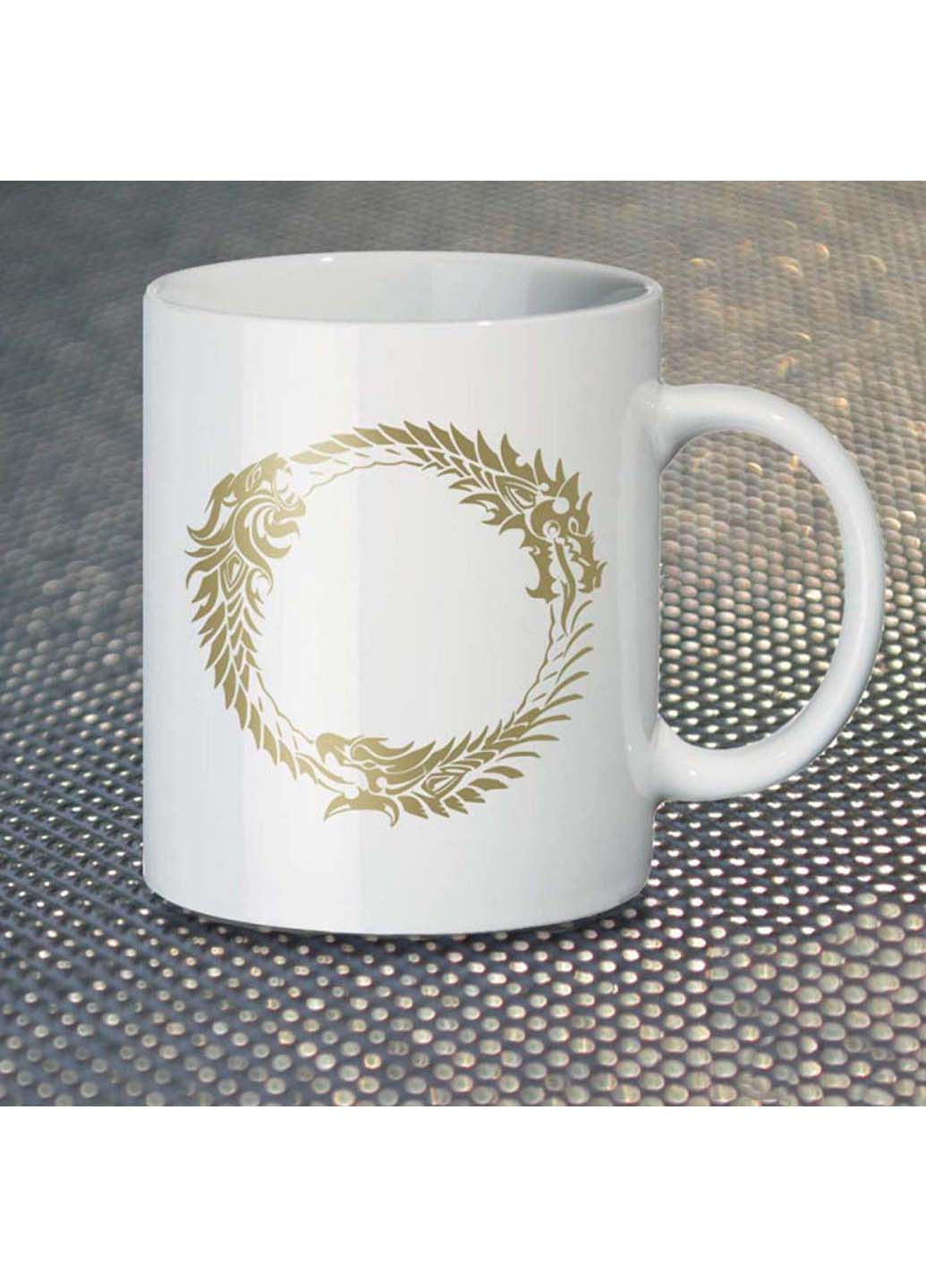 Чашка Fan Girl Лого The Elder Scrolls V: Skyrim 330 мл (254915654)