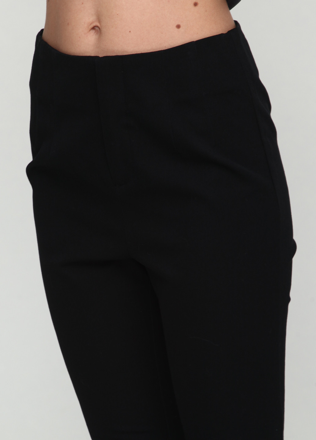 Черные кэжуал демисезонные клеш брюки Gap