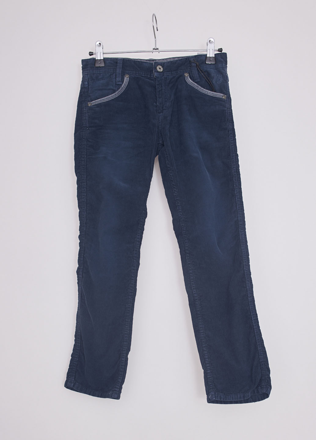 Синие демисезонные прямые джинсы Pepe Jeans