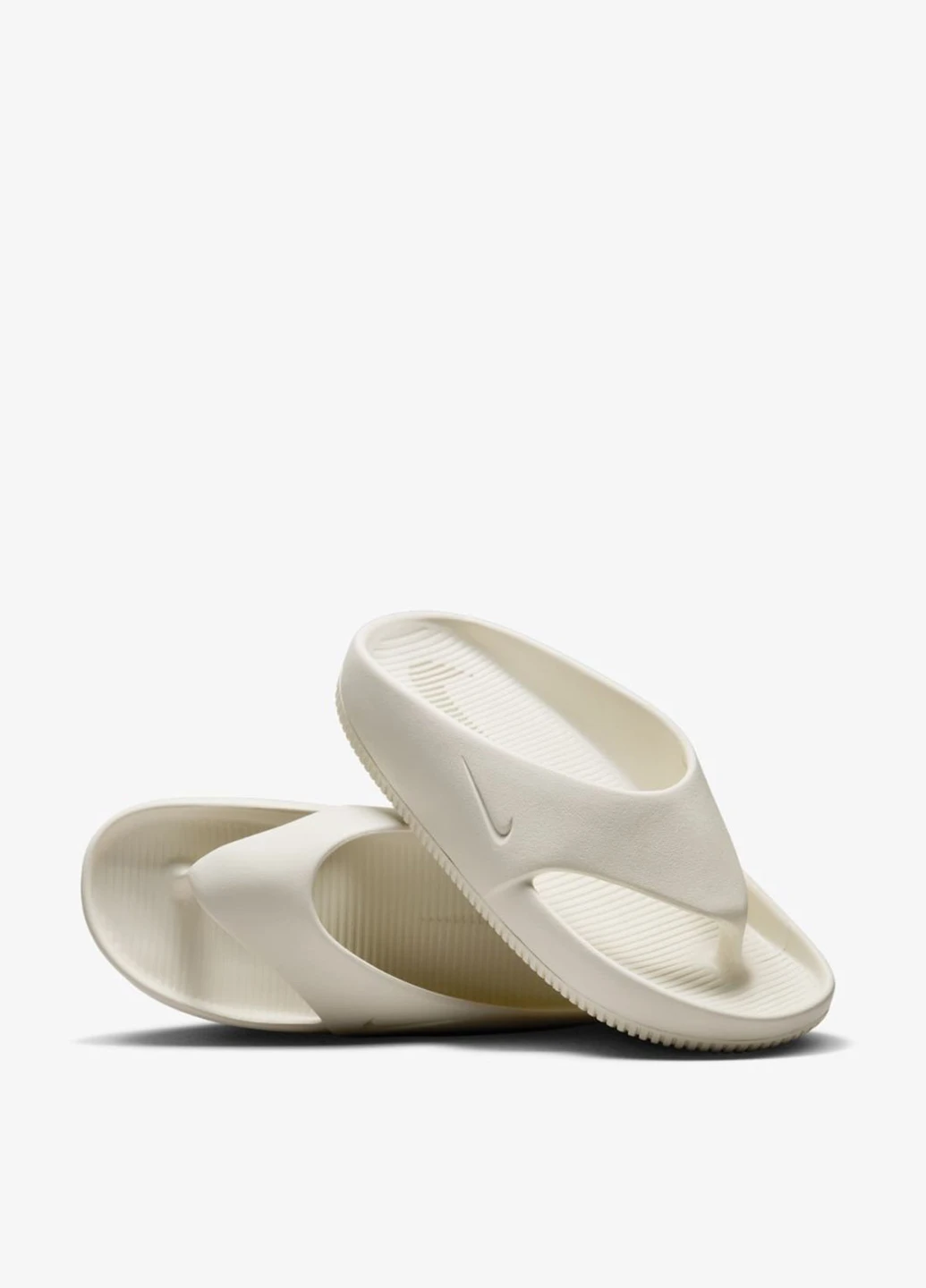 Белые кэжуал, пляжные вьетнамки fd4115-003 Nike с логотипом