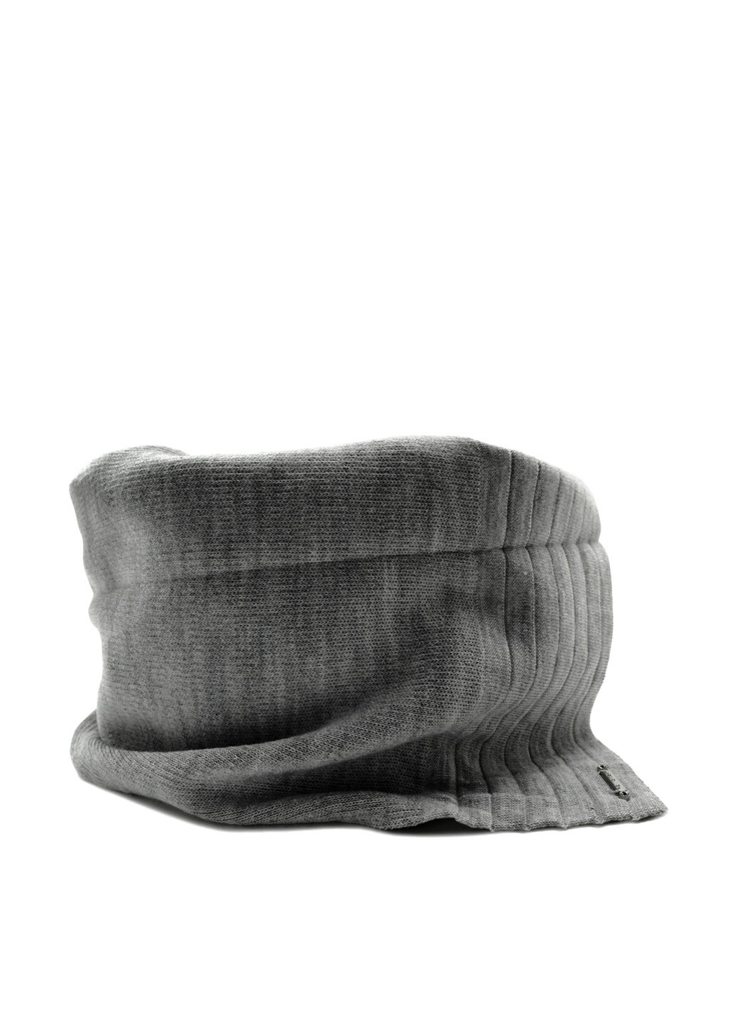 Сірий демісезонний комплект (шапка, шарф) Pawonex
