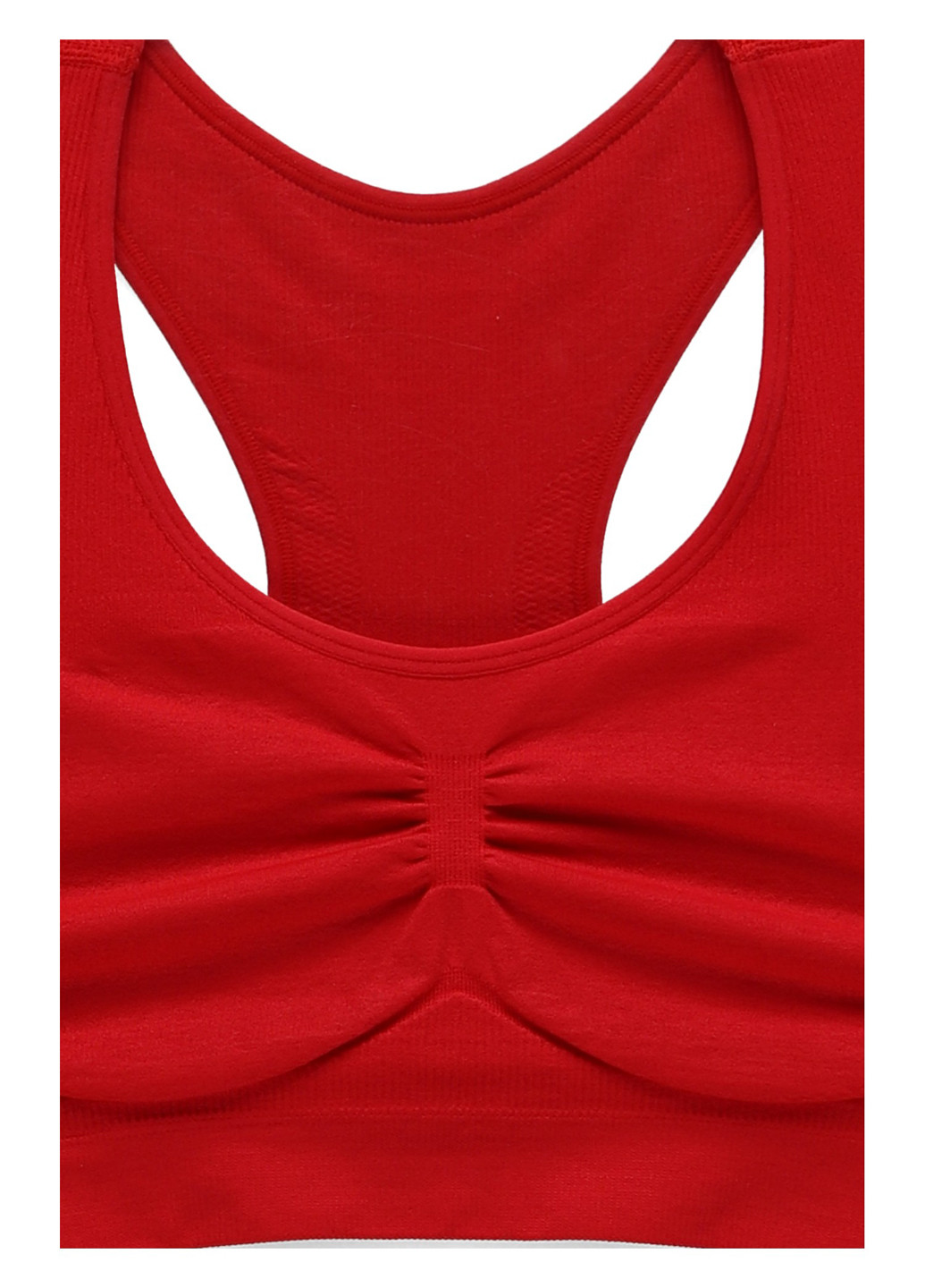 Красный топ бюстгальтер Crivit без косточек полиамид