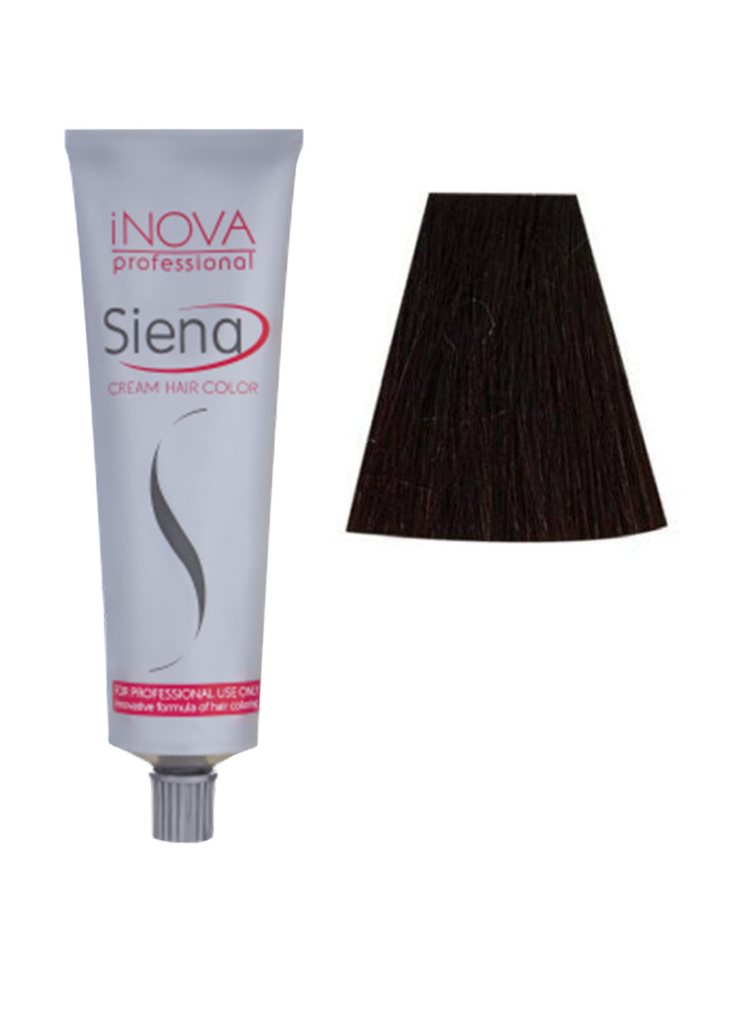 Крем-фарба для волосся Siena 90 мл 3/0 Темно-коричневий 90 мл jNOWA Professional (83213829)