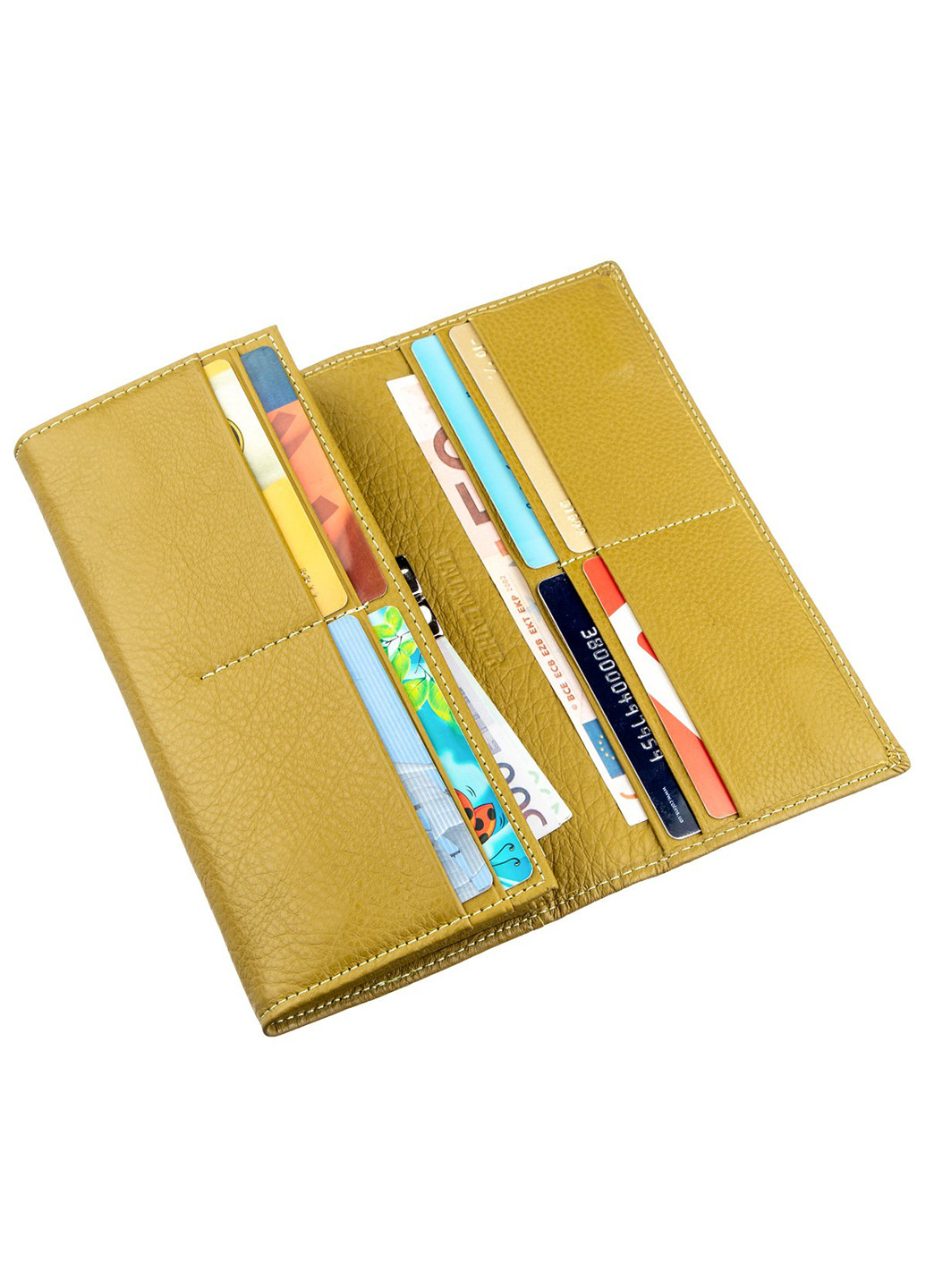 Жіночий шкіряний гаманець 18,5х9 см st leather (252127698)