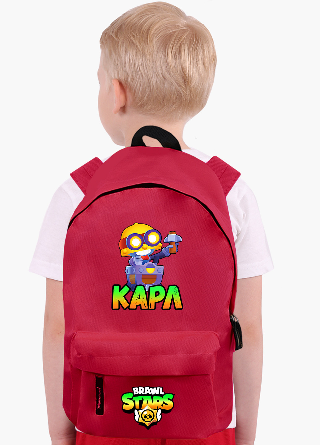Детский рюкзак Шахтар Карл Бравл Старс (Carl Brawl Stars) (9263-1026) MobiPrint (217363767)