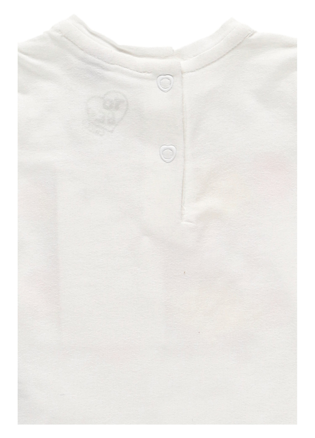 Белая летняя футболка Chicco