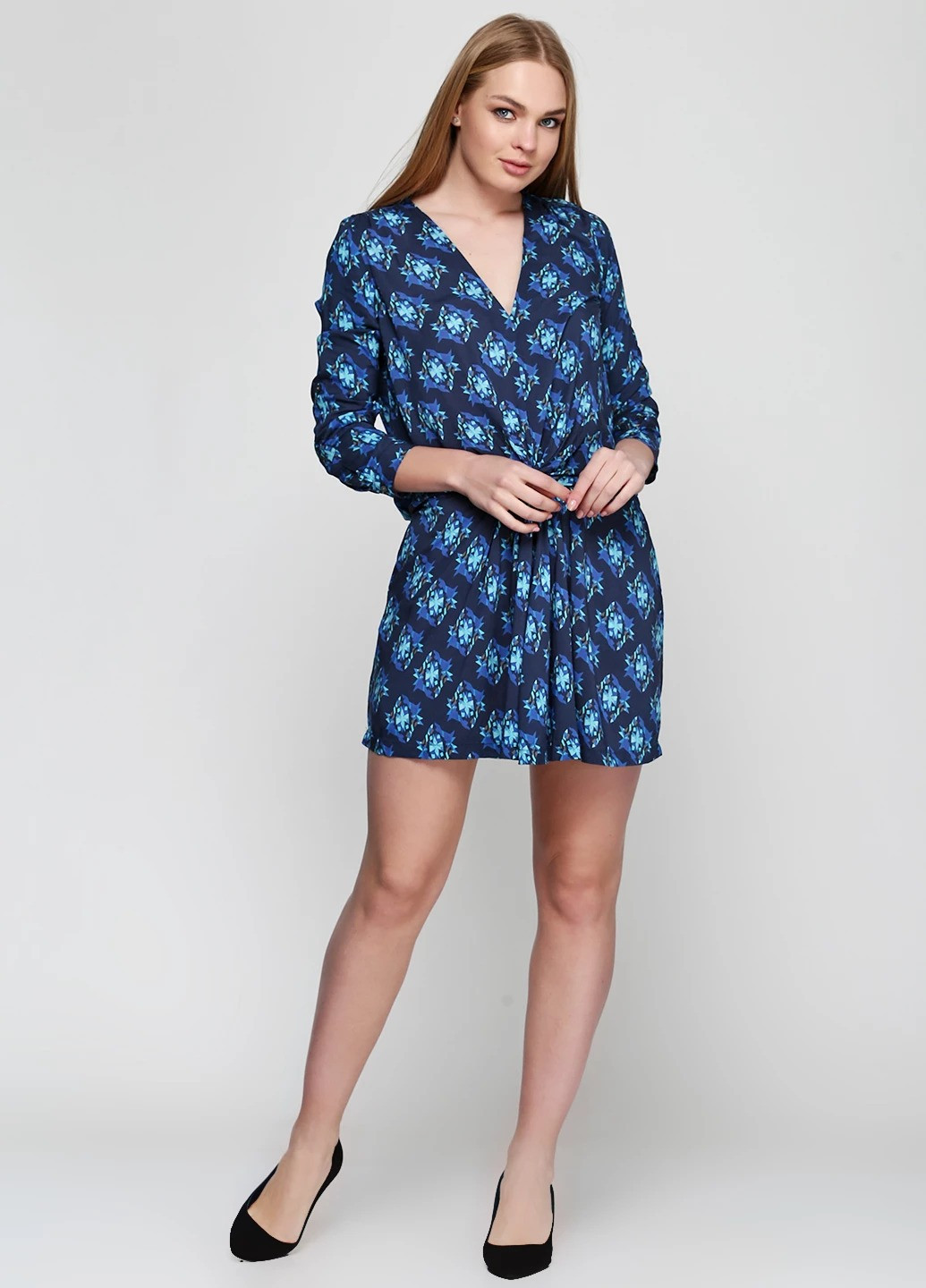 Темно-синя кежуал сукня Levi's з квітковим принтом