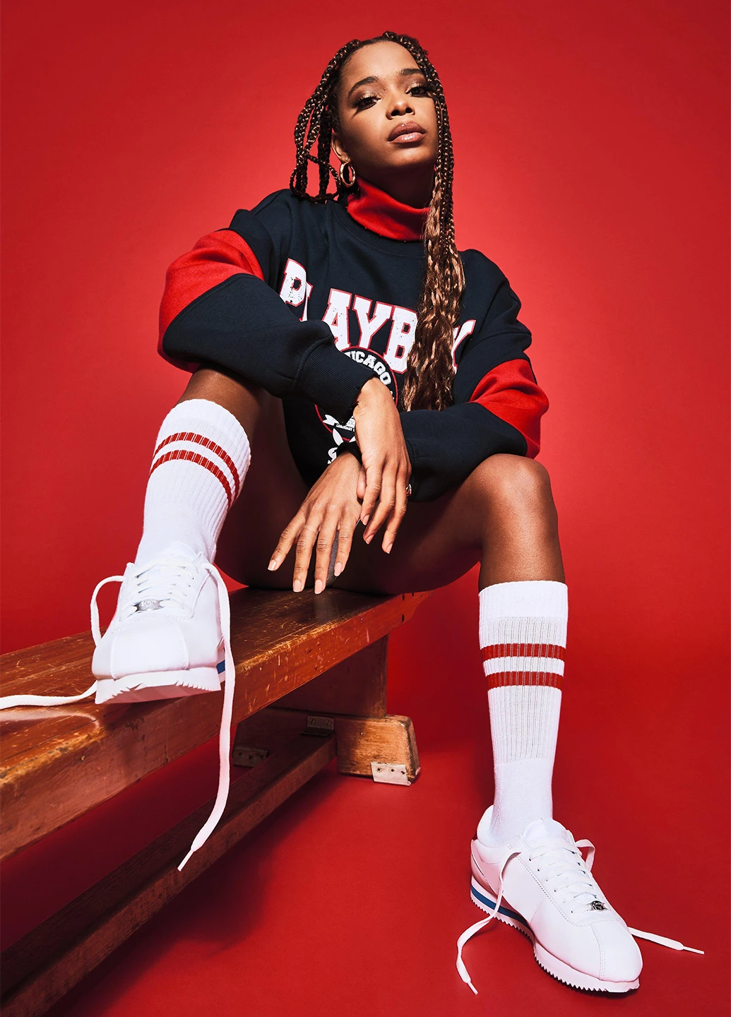 Темно-синий свитшот Missguided логотип без декора (262992210)