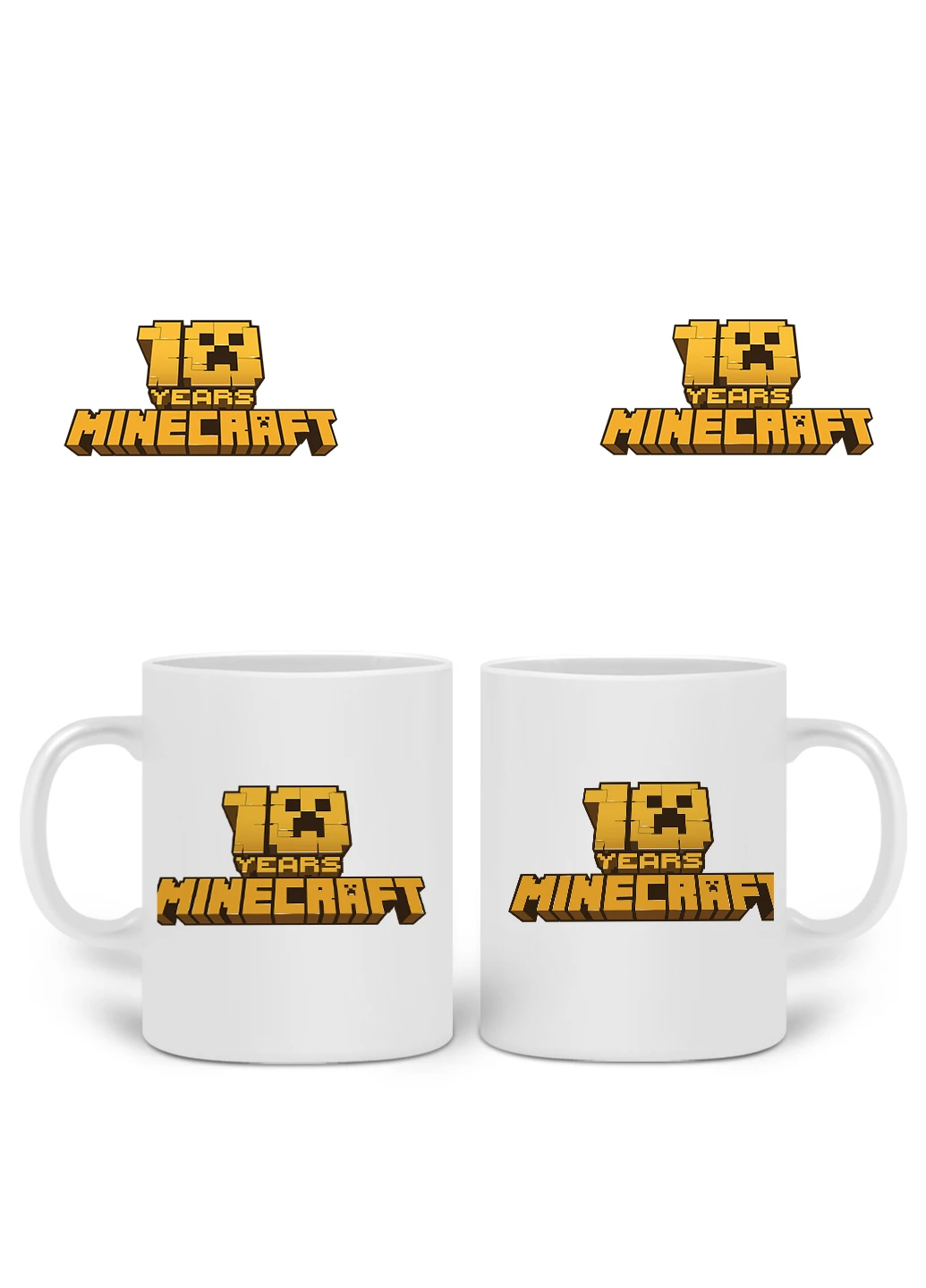 Кружка Майнкрафт (Minecraft) 330 мл горнятко керамічне (20259-1171) MobiPrint (219774894)