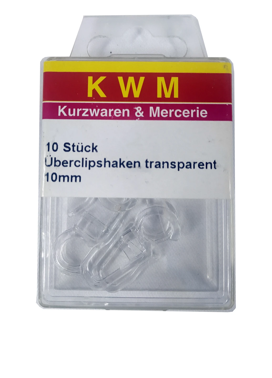 Крючки для штор (10 шт.), 7х5,5 см KWM (156985194)