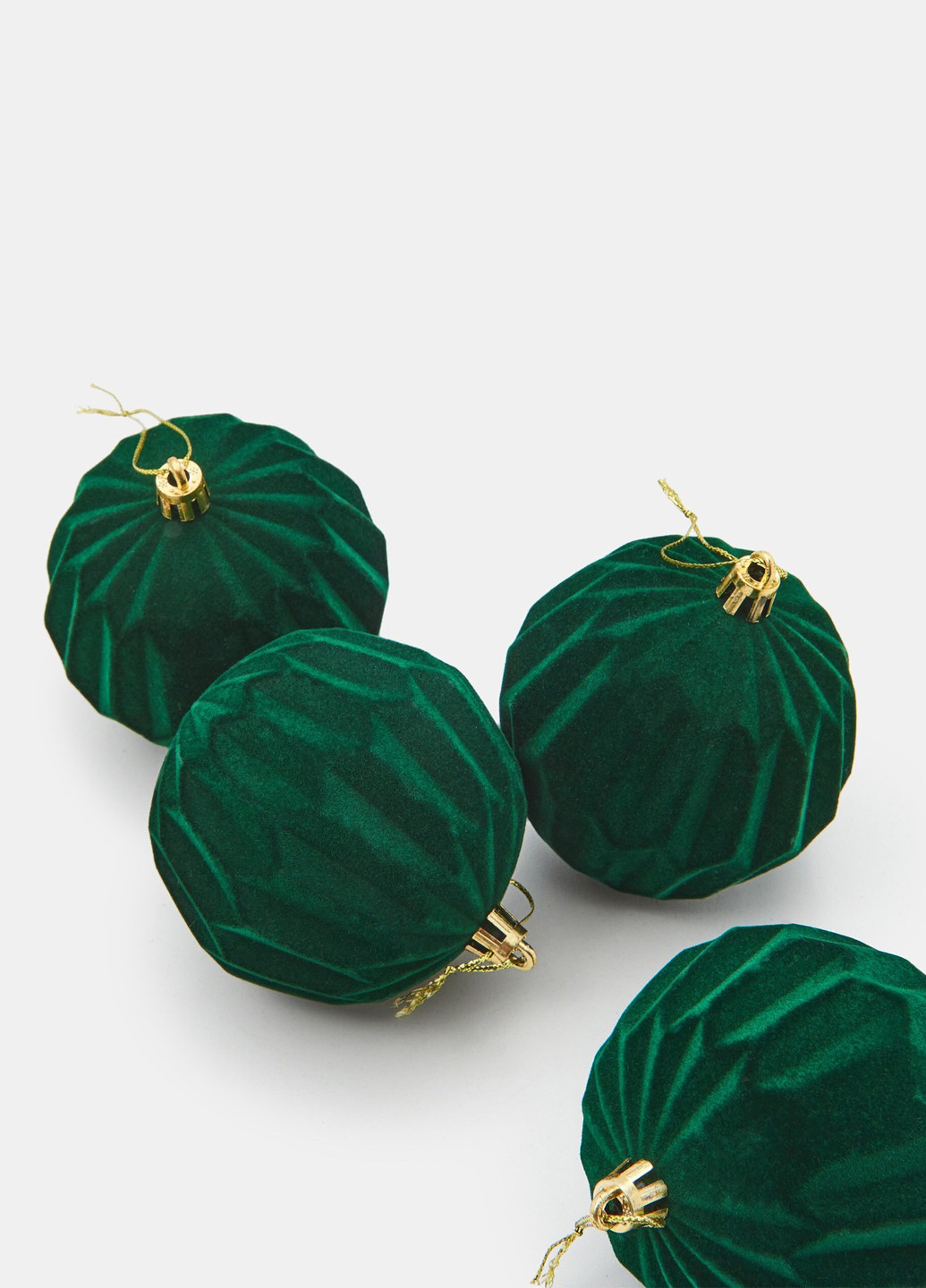 Елочная игрушка (4 шт.), 7 см Sinsay (353086628)