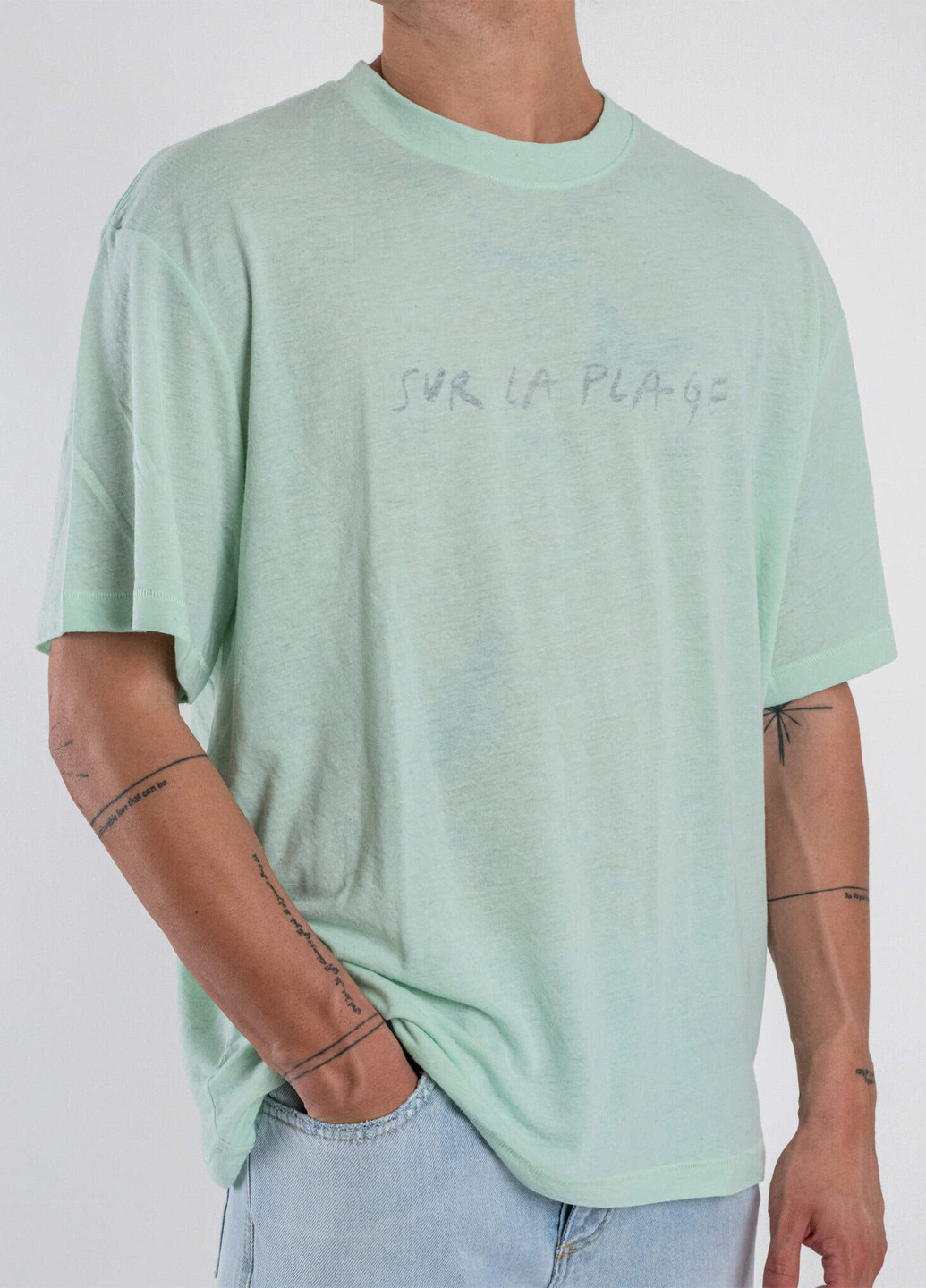 Салатова футболка Only & Sons