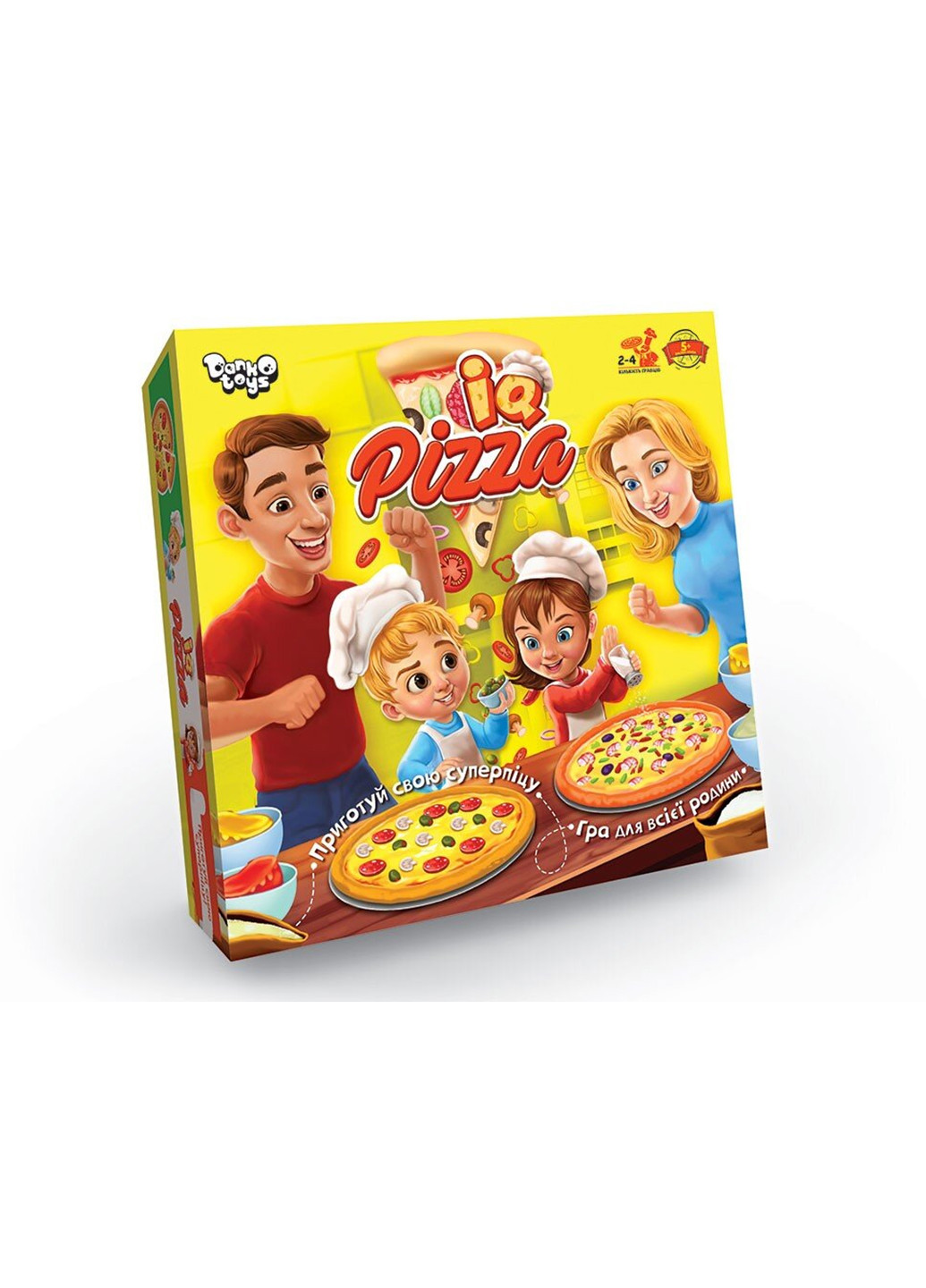 Настільна гра "IQ Pizza" рус (10) Danko Toys g-ip-01u (255259524)