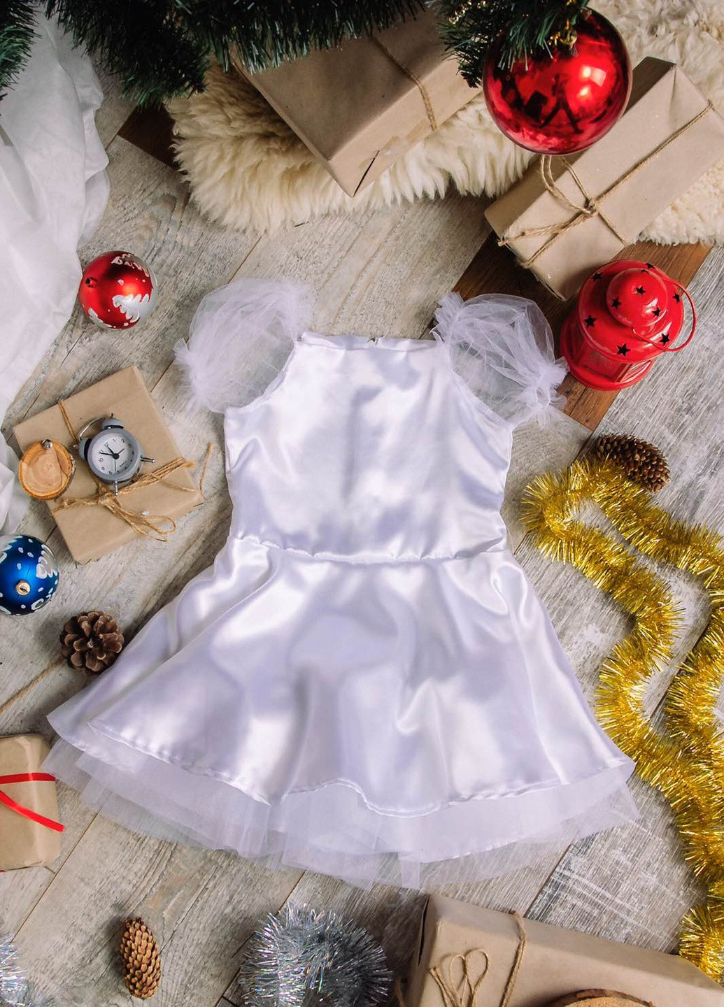 Біла новорічна сукня "сніжинка" Носи своє (256400184)