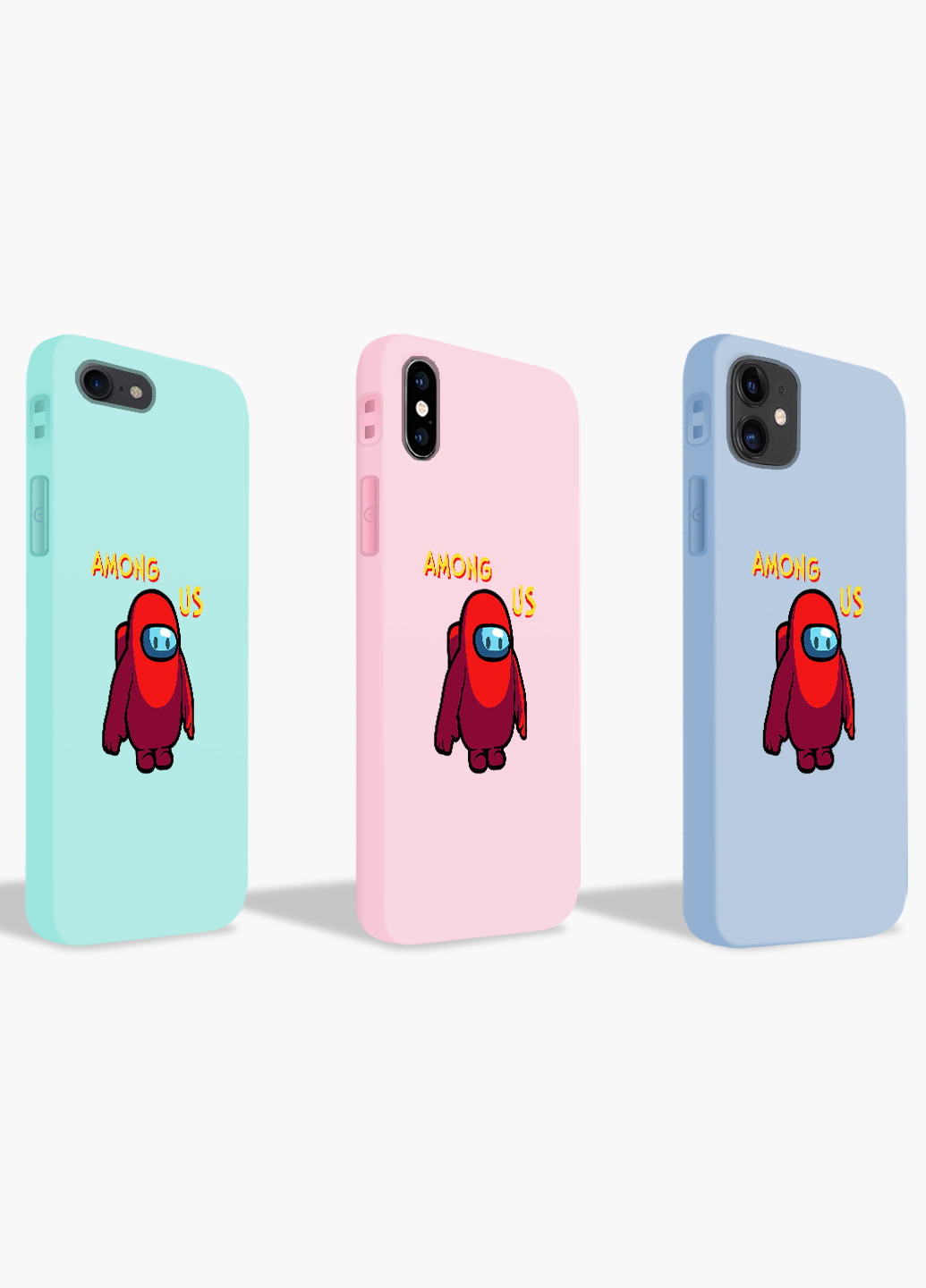Чехол силиконовый Apple Iphone 7 plus Амонг Ас (Among Us) (17364-2411) MobiPrint (219565499)