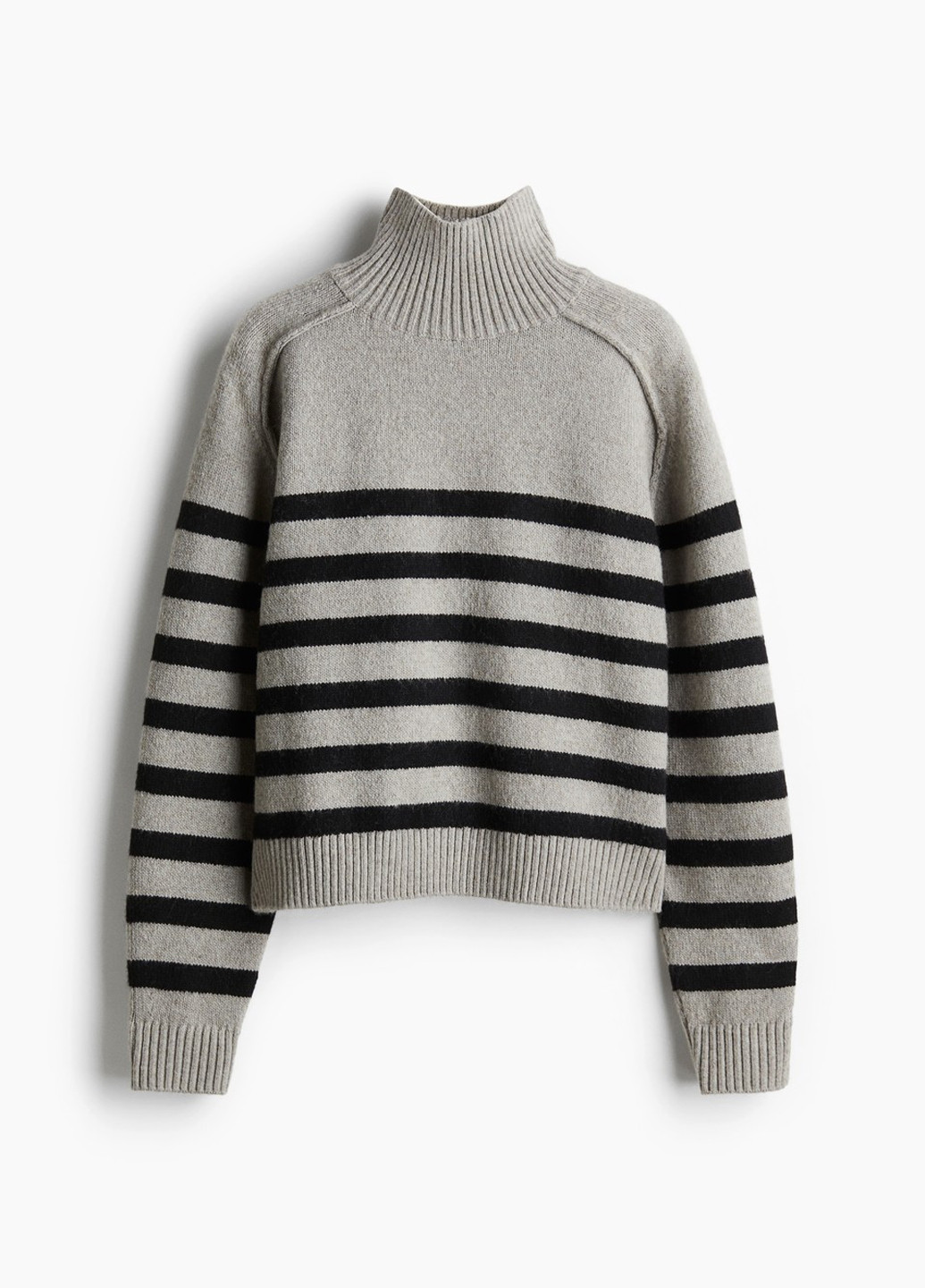 Сірий зимовий светр джемпер H&M