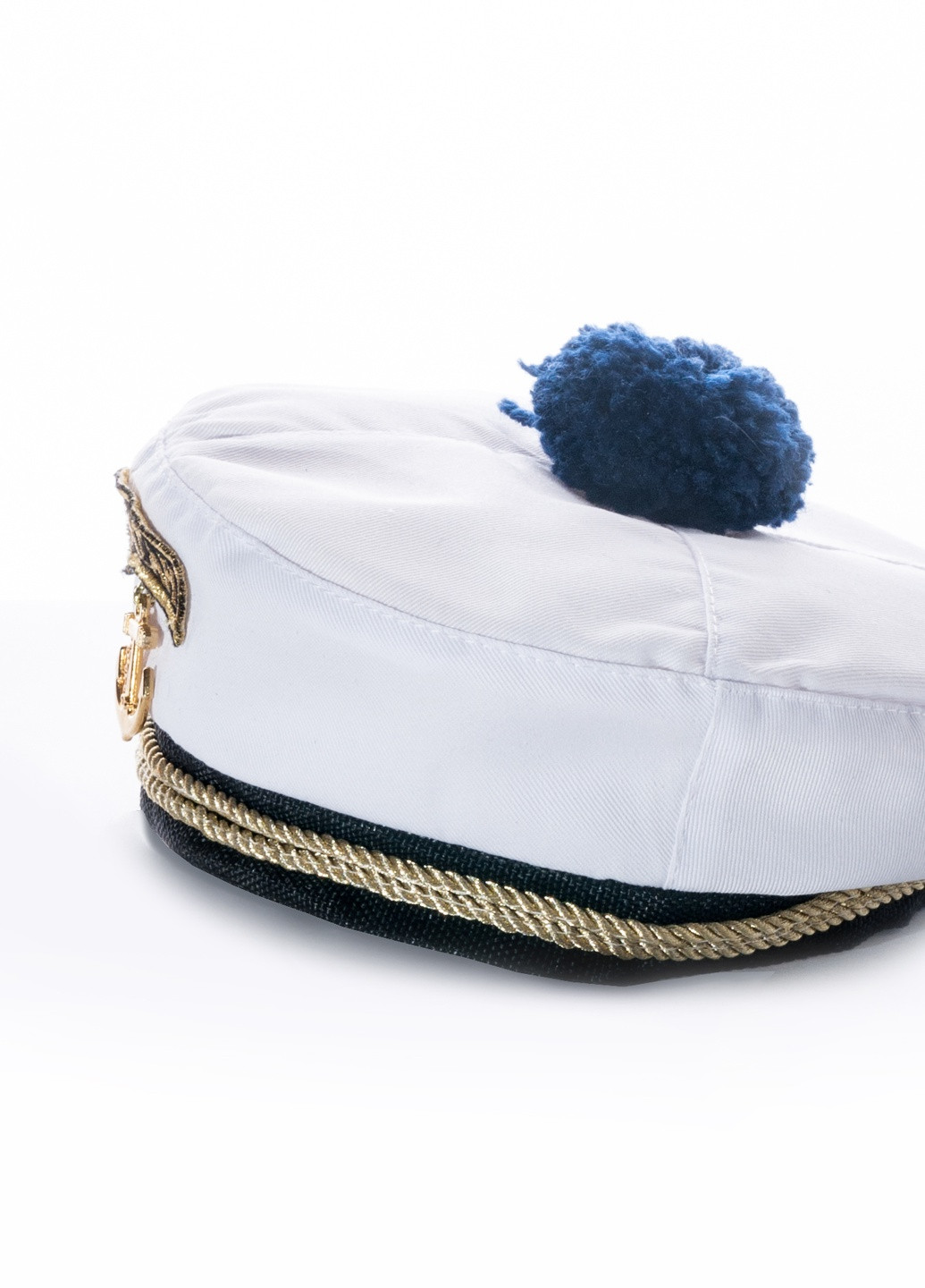 Безкозирка юнга з помпоном з написом "Капітан" Дитяча універсальна Добрий Одесит (227750562)