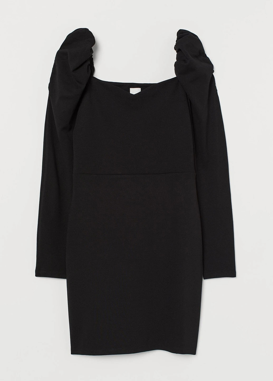 Чорна кежуал сукня силуетна H&M однотонна
