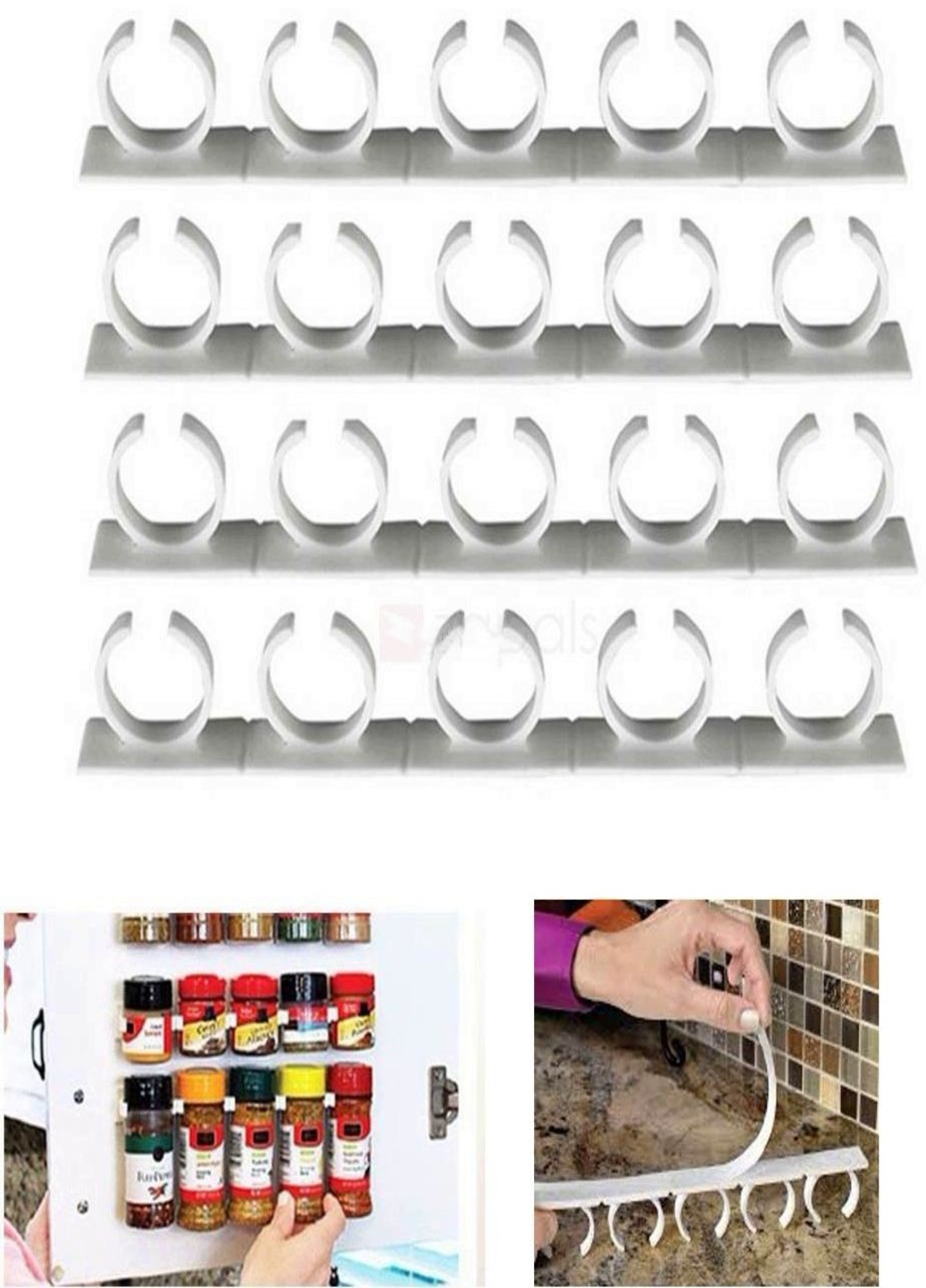 Кухонный органайзер держатель специй соусов для шкафов и холодильников (733829102-В) Francesco Marconi (230586666)