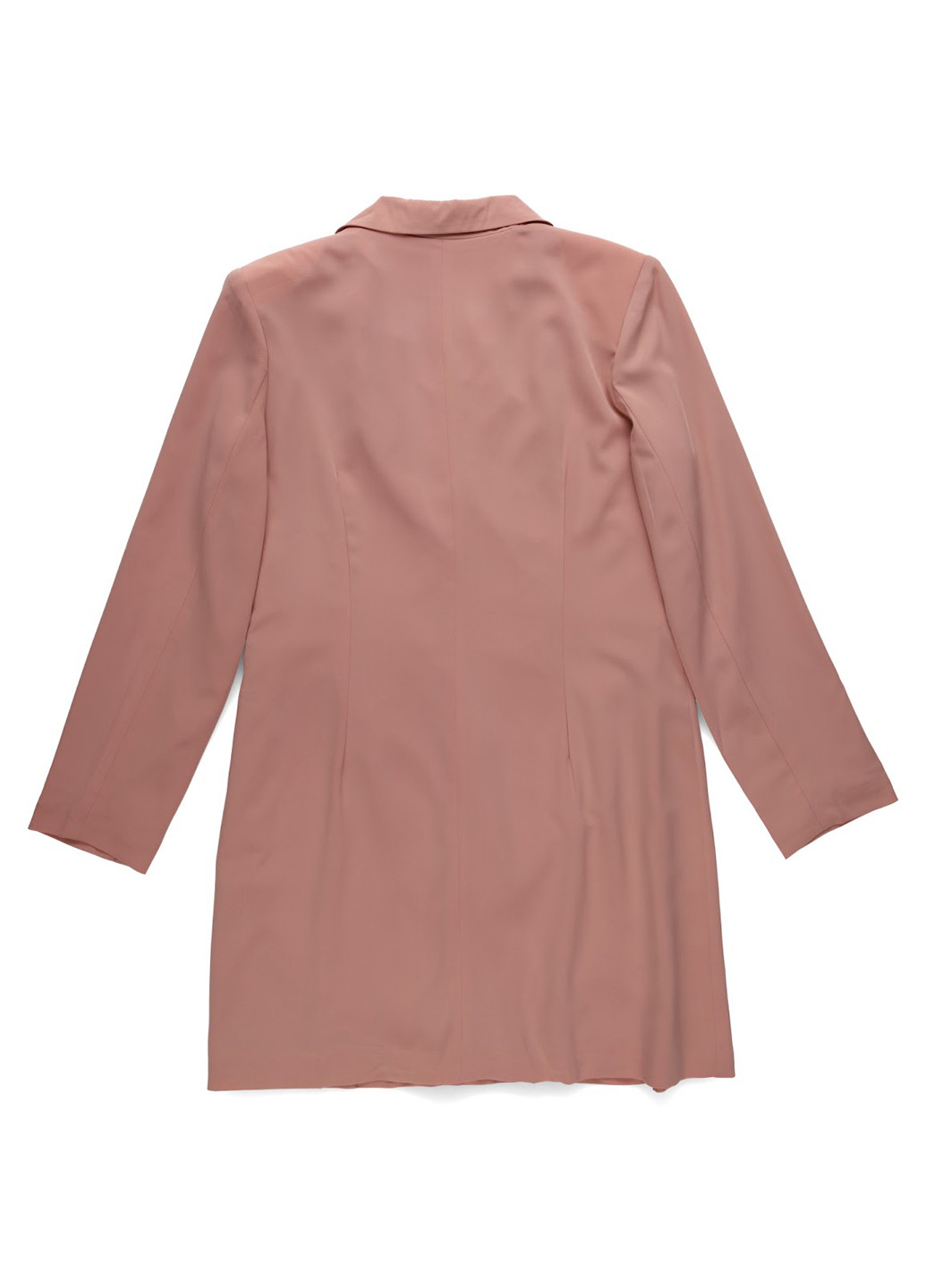 Розовое кэжуал платье на запах, платье-жакет Unique 21 однотонное
