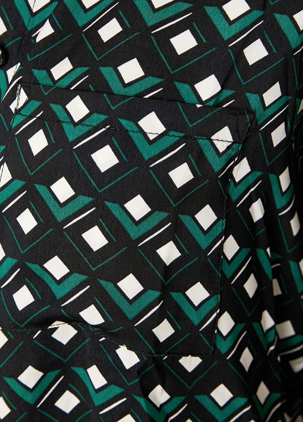 Цветная кэжуал рубашка с геометрическим узором KOTON