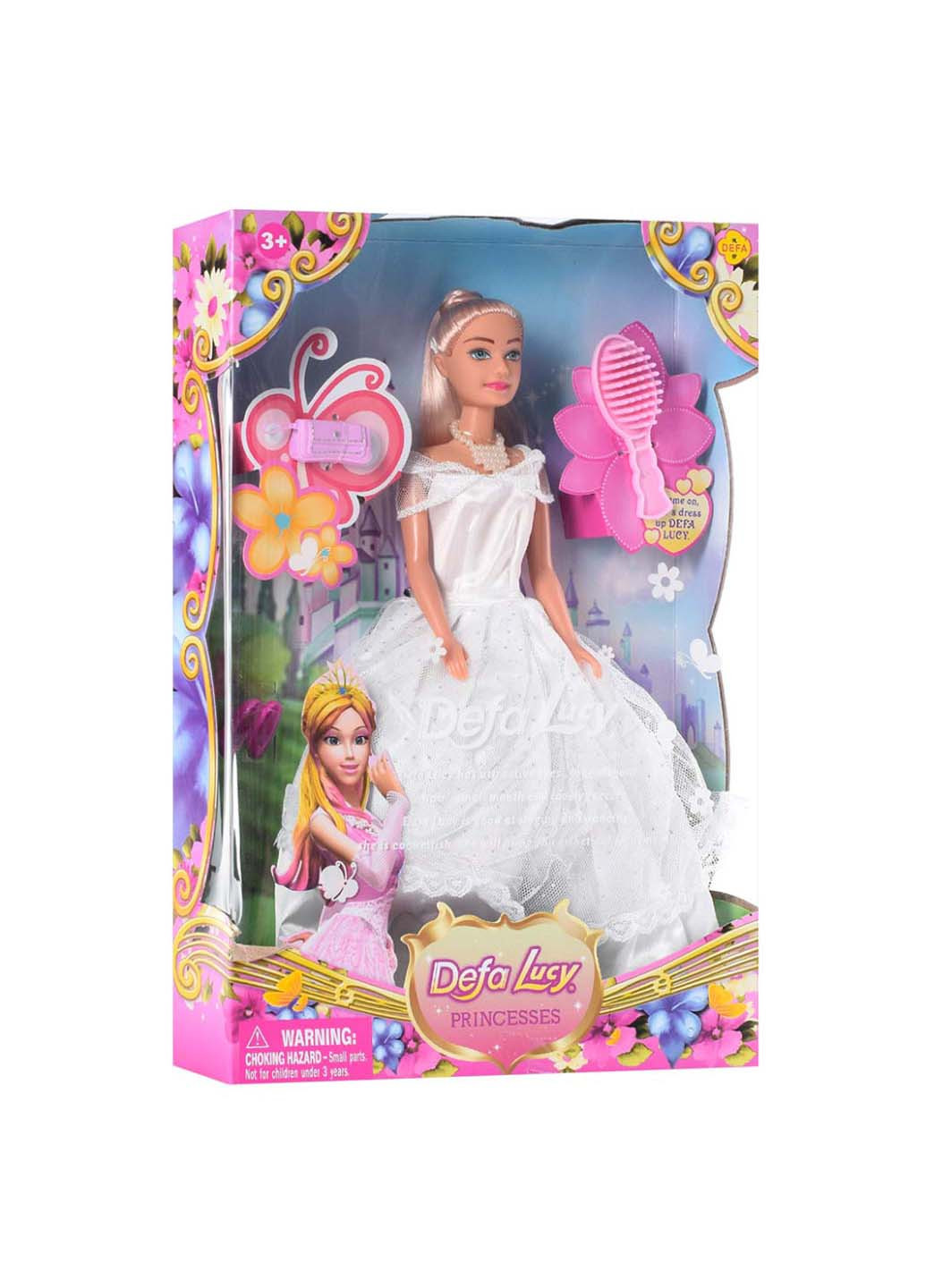 Дитяча лялька "Принцеса" 8063 з гребінцем та сумочкою Bambi (256301426)