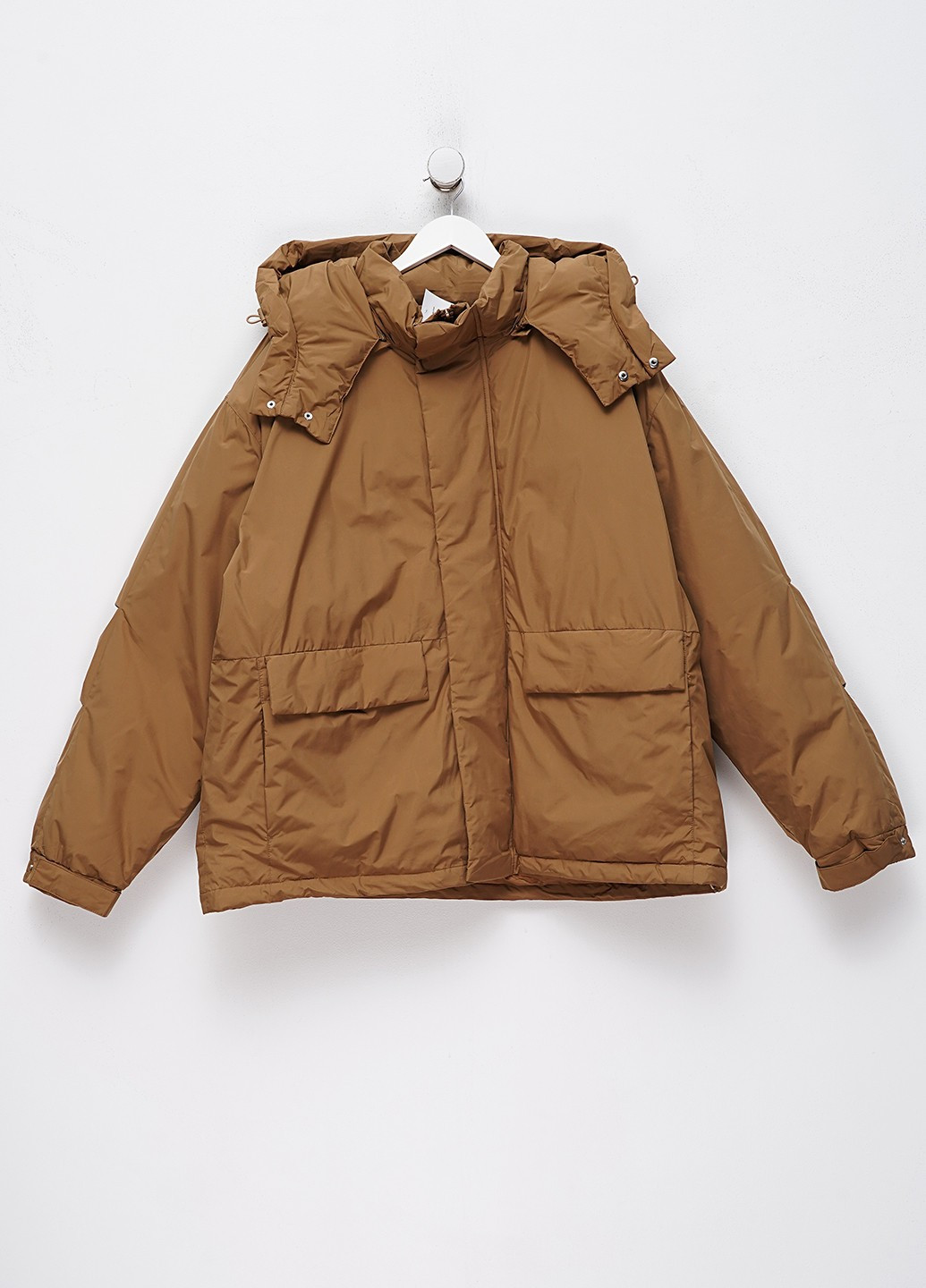 Светло-коричневый зимний Пуховик H&M