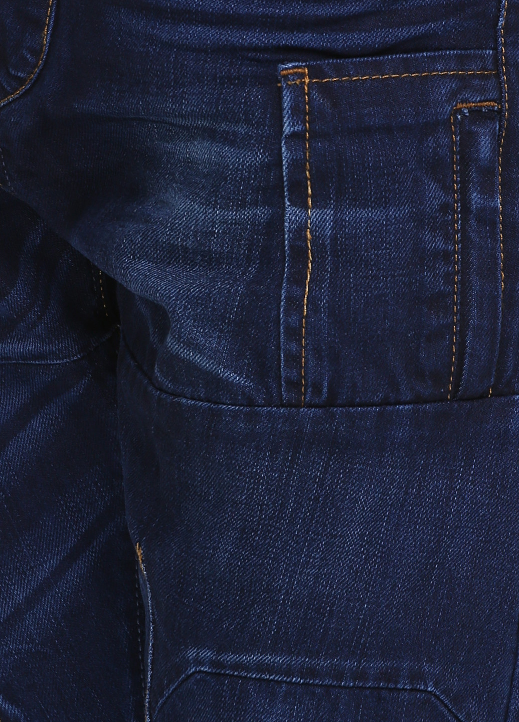 Темно-синие демисезонные зауженные джинсы Weaver Jeans