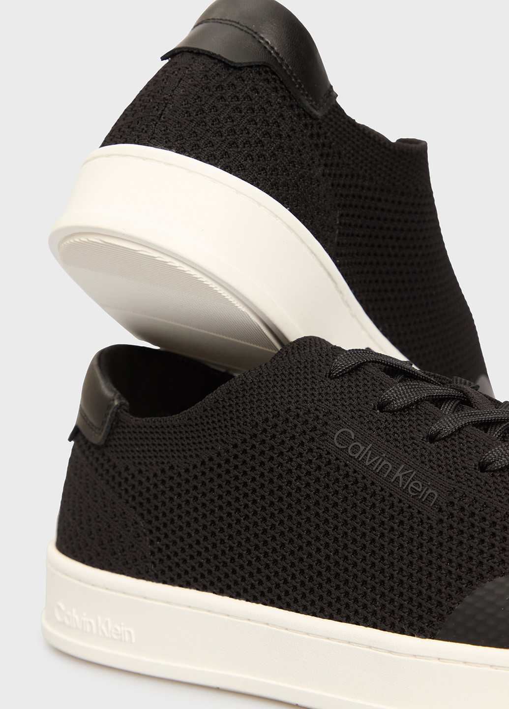 Черные кеды Calvin Klein