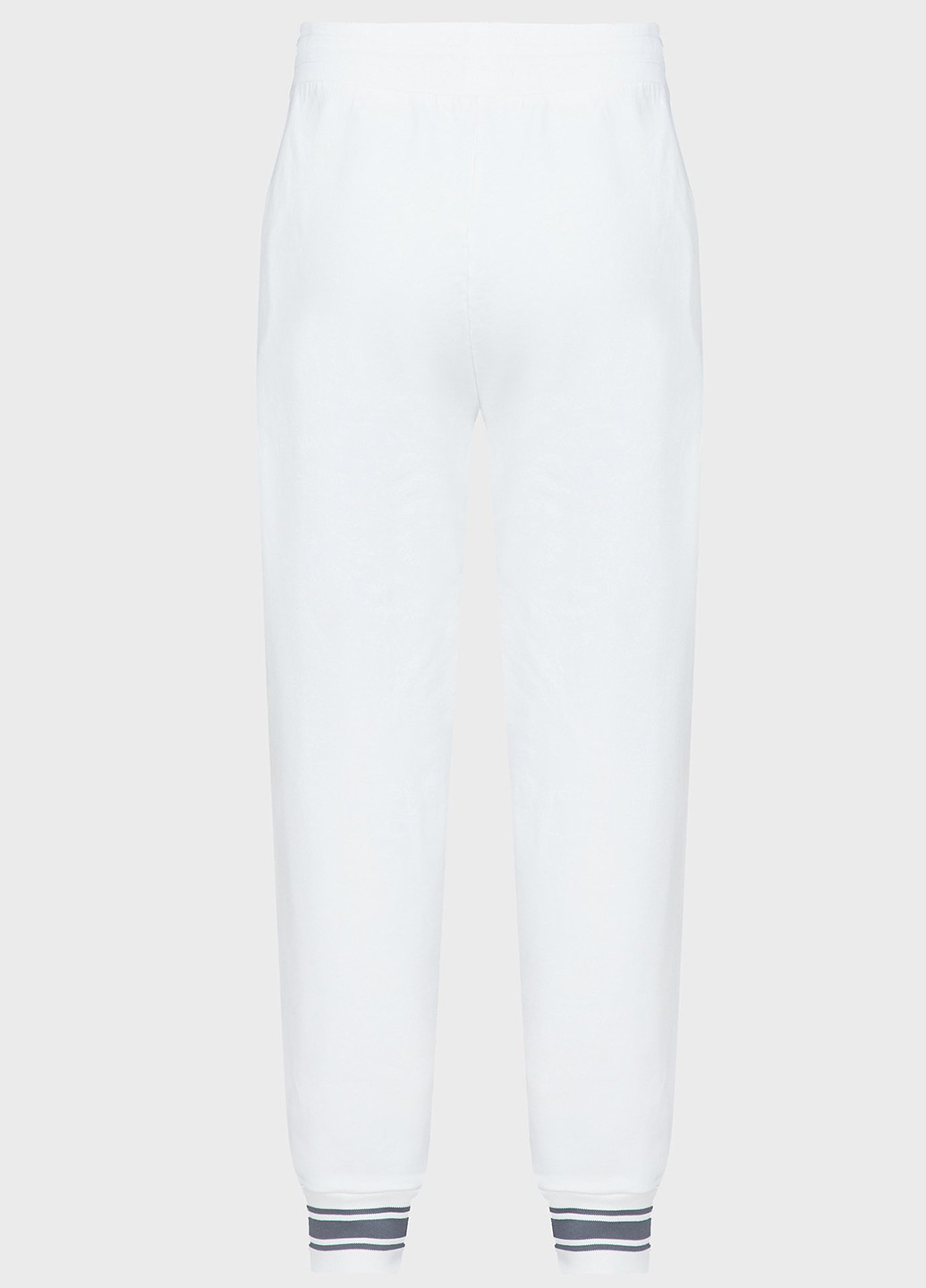 Белые спортивные демисезонные джоггеры брюки Franklin & Marshall