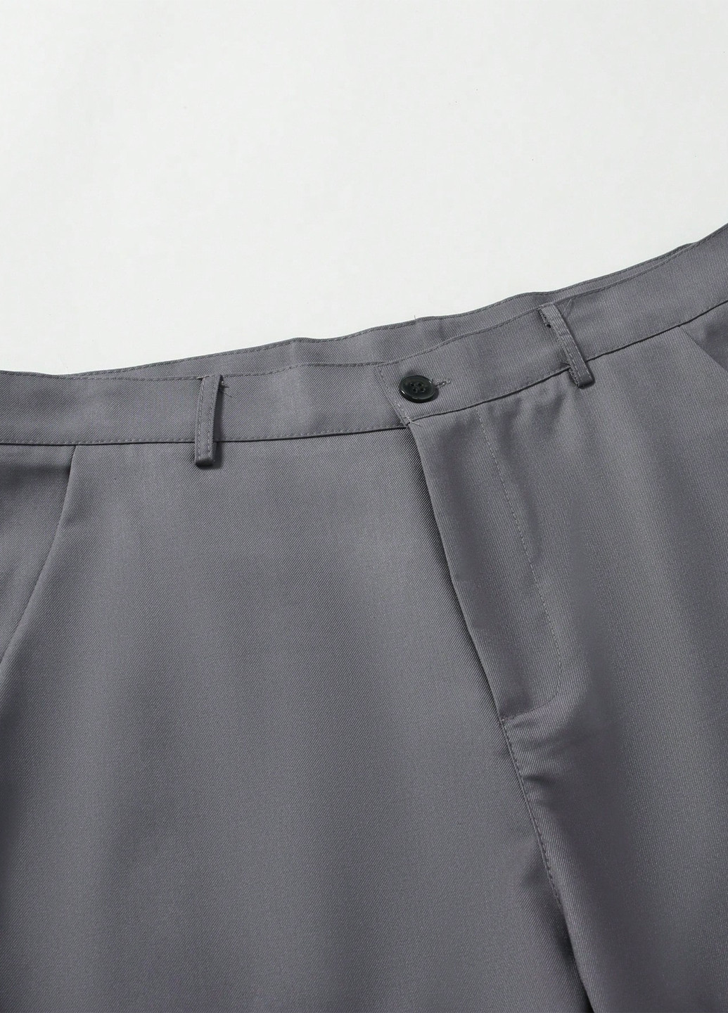 Темно-сірий демісезонний костюм (піджак, штани) брючний SHEIN