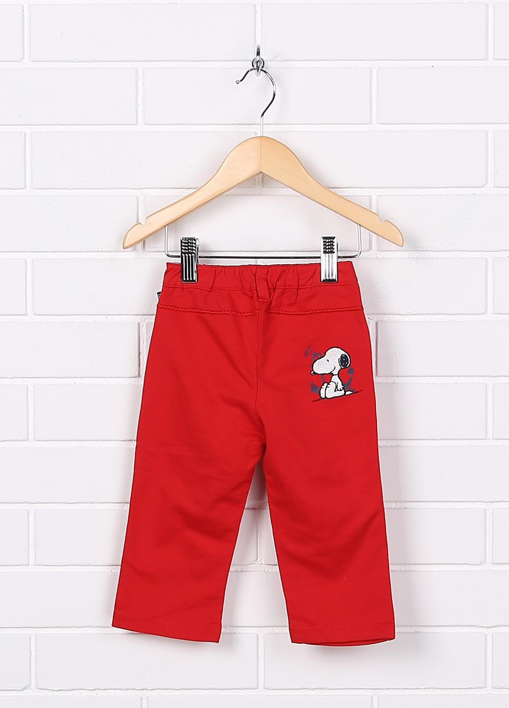 Красные кэжуал демисезонные прямые брюки Original Marines