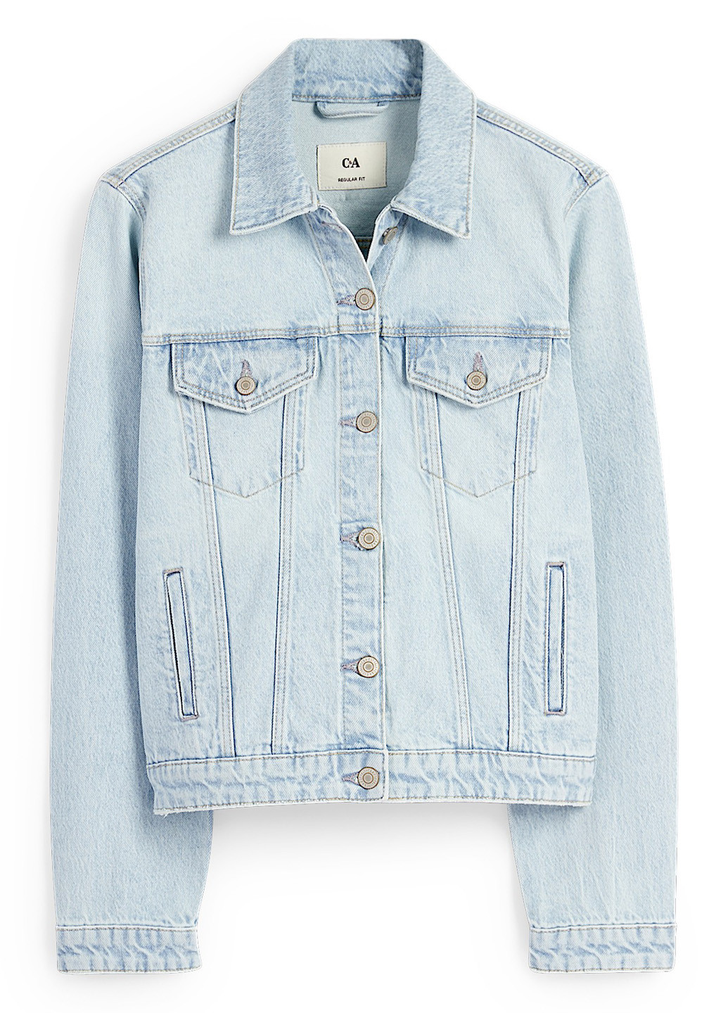 Голубая демисезонная куртка C&A