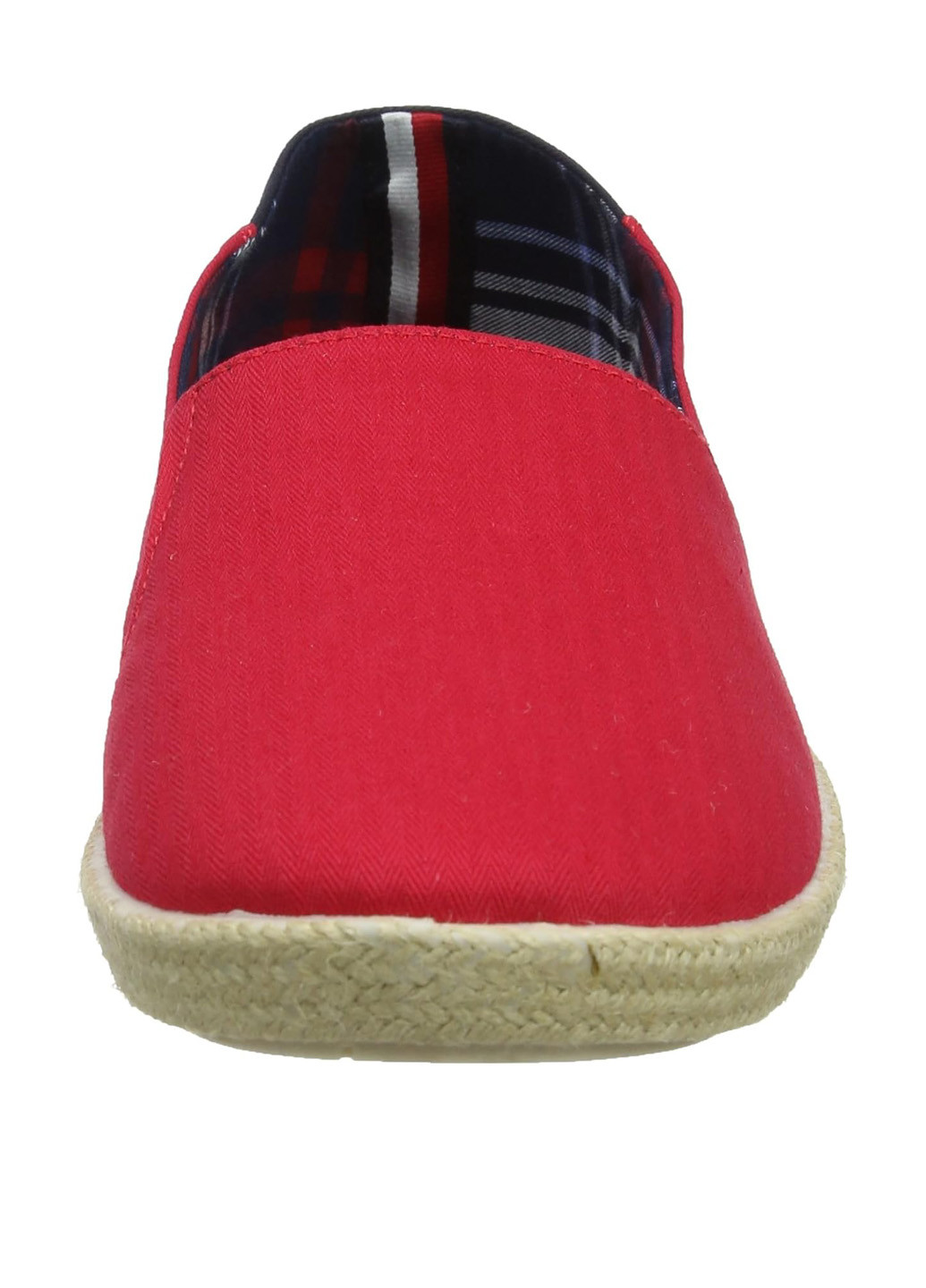 красные эспадрильи Tommy Hilfiger однотонный (298602858)