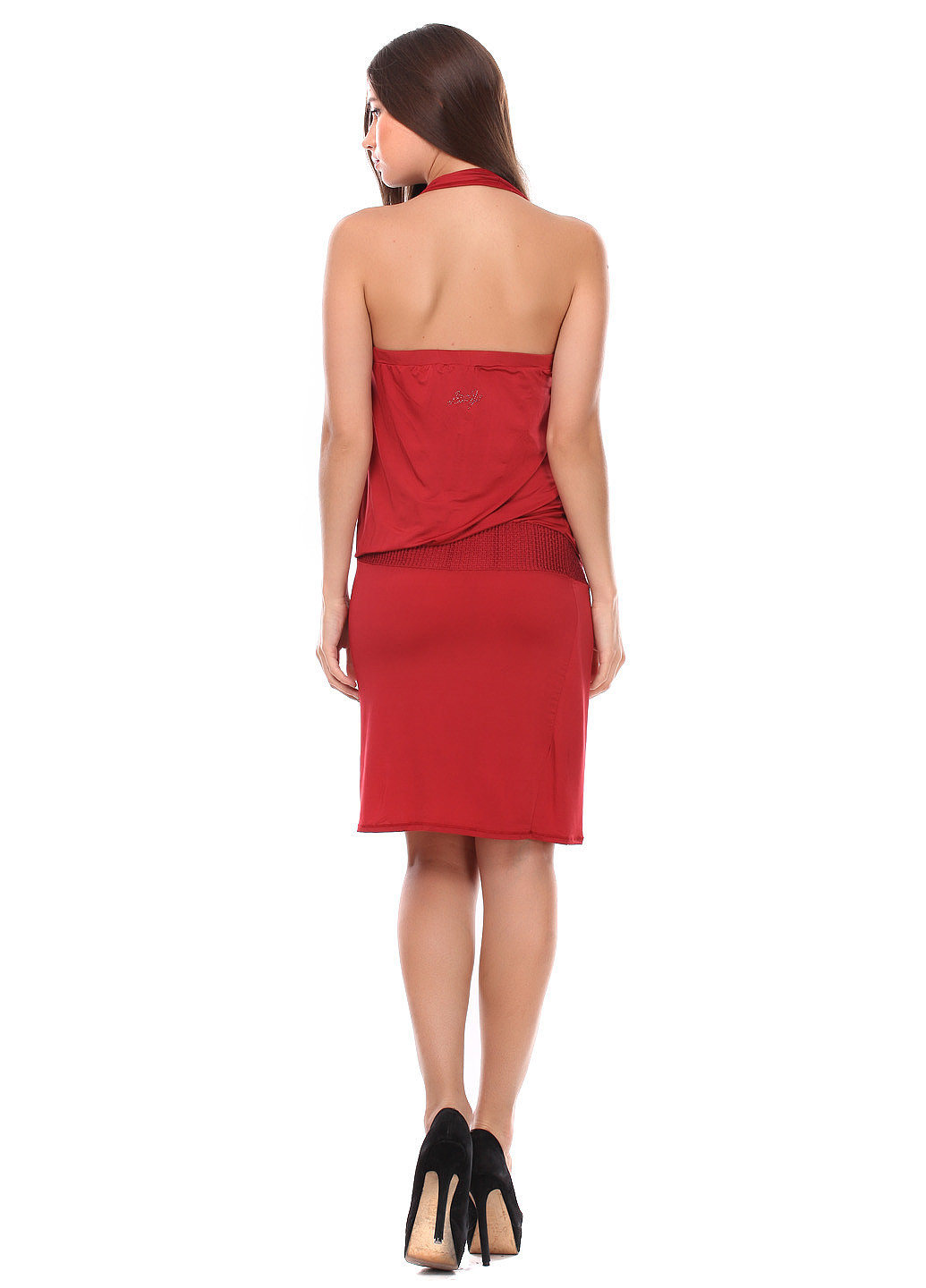 Красное кэжуал платье Liu-Jo