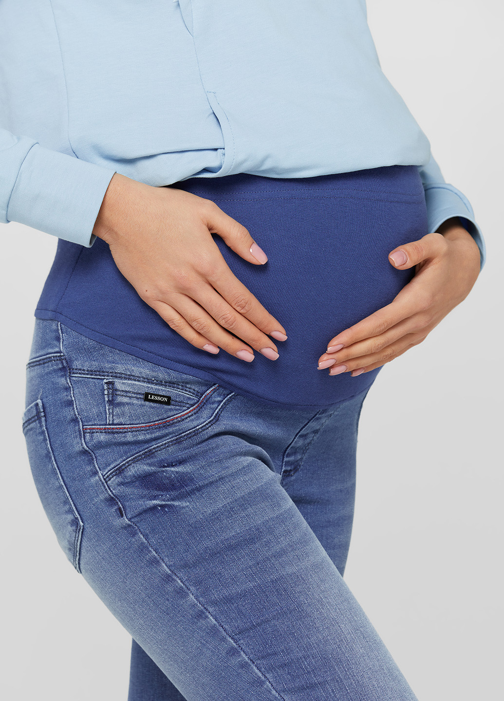Джинси для вагітних Big Lesson - (219893030)