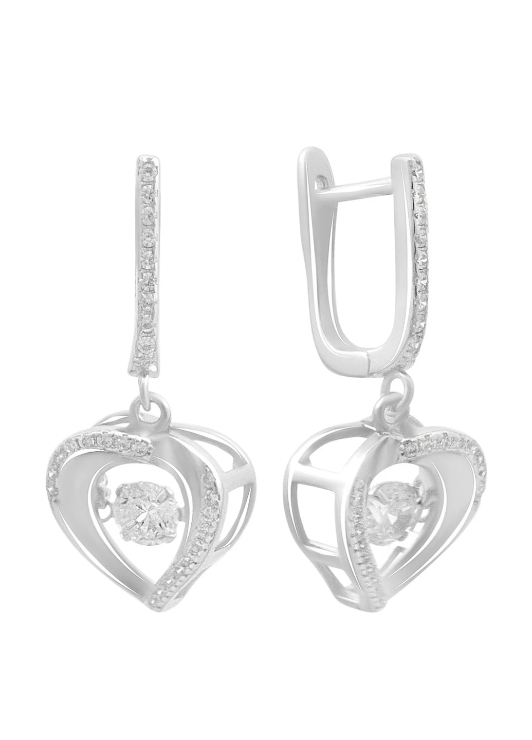 Серьги Silver Flame (350941332)