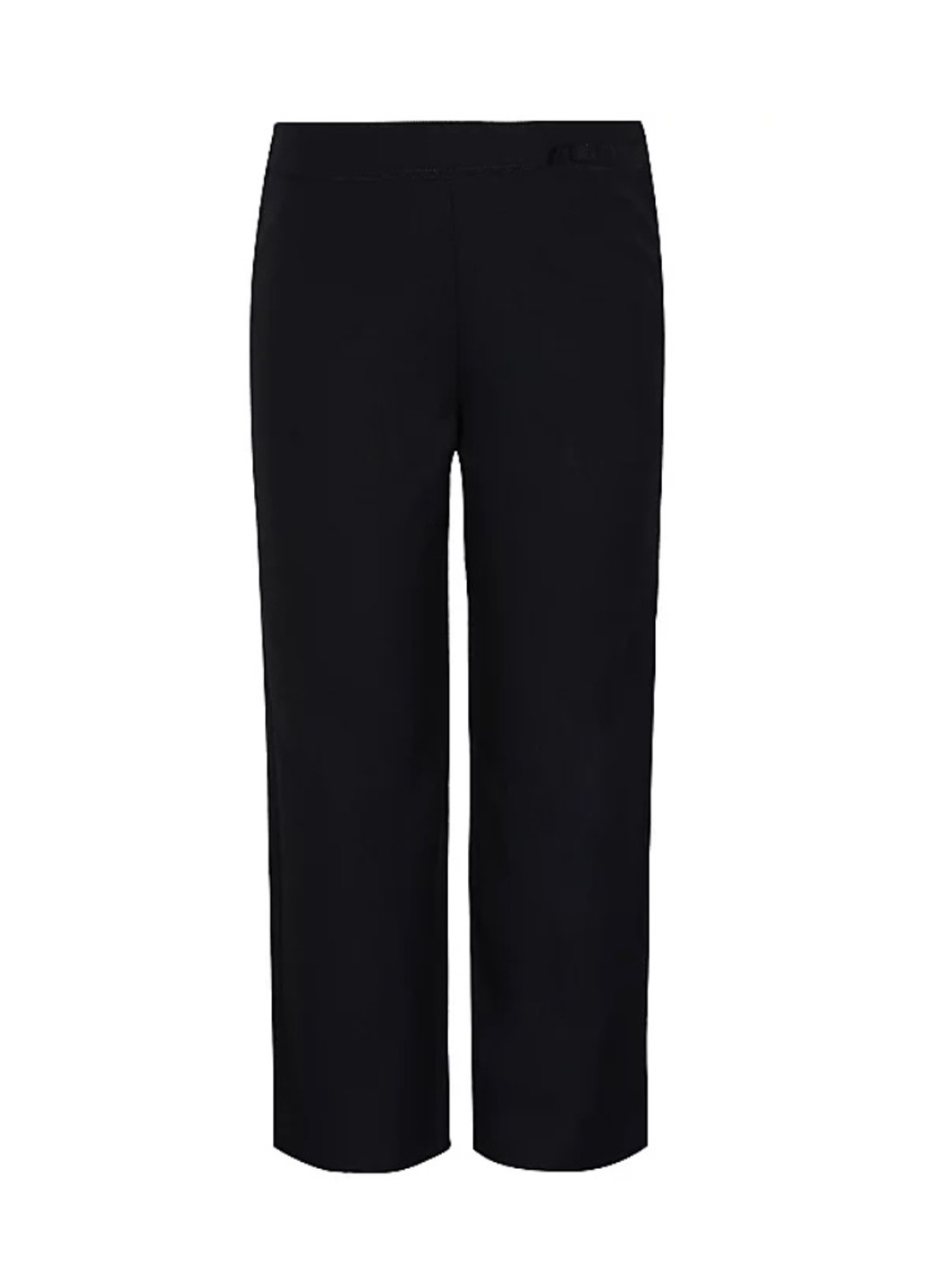 Черные кэжуал демисезонные прямые, классические брюки F&F