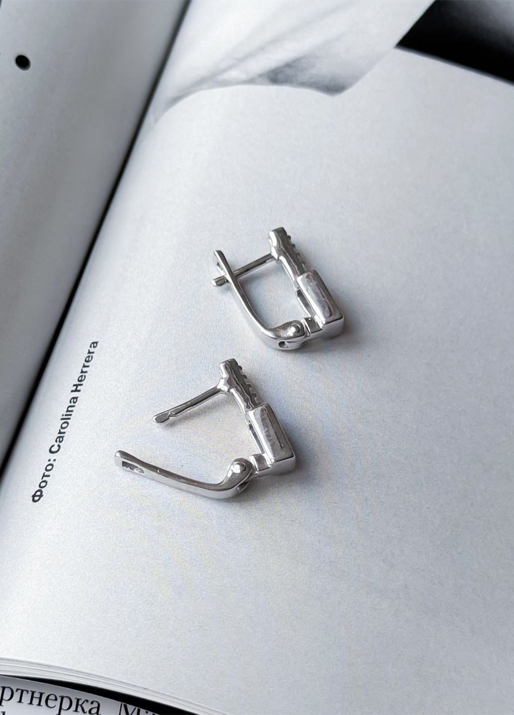 Сережки Silver Flame (295365807)