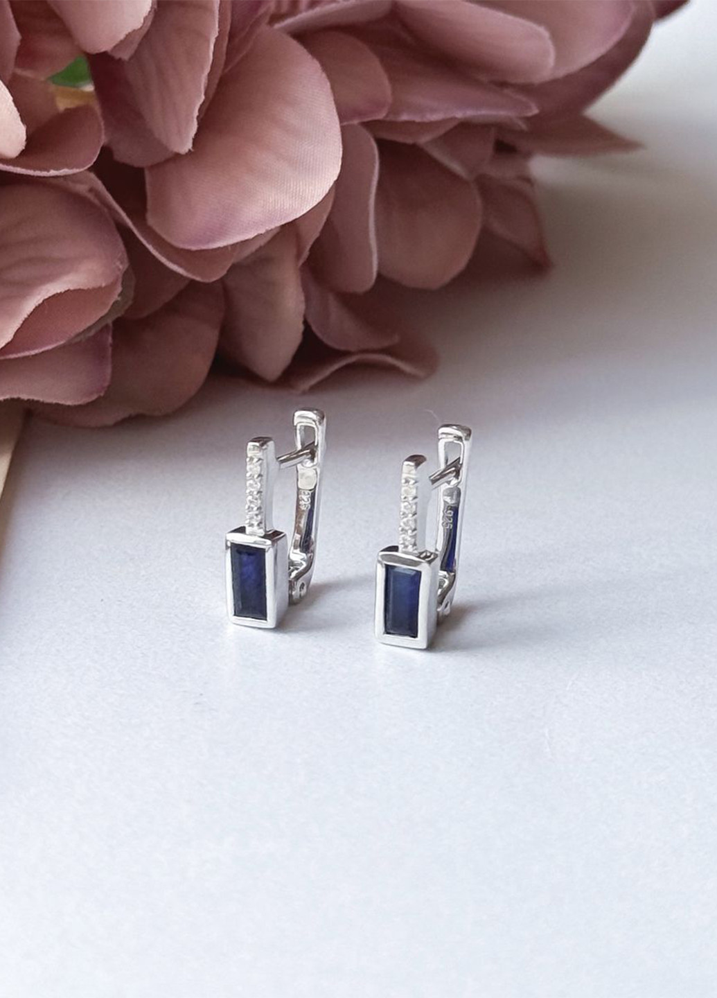 Сережки Silver Flame (295365807)