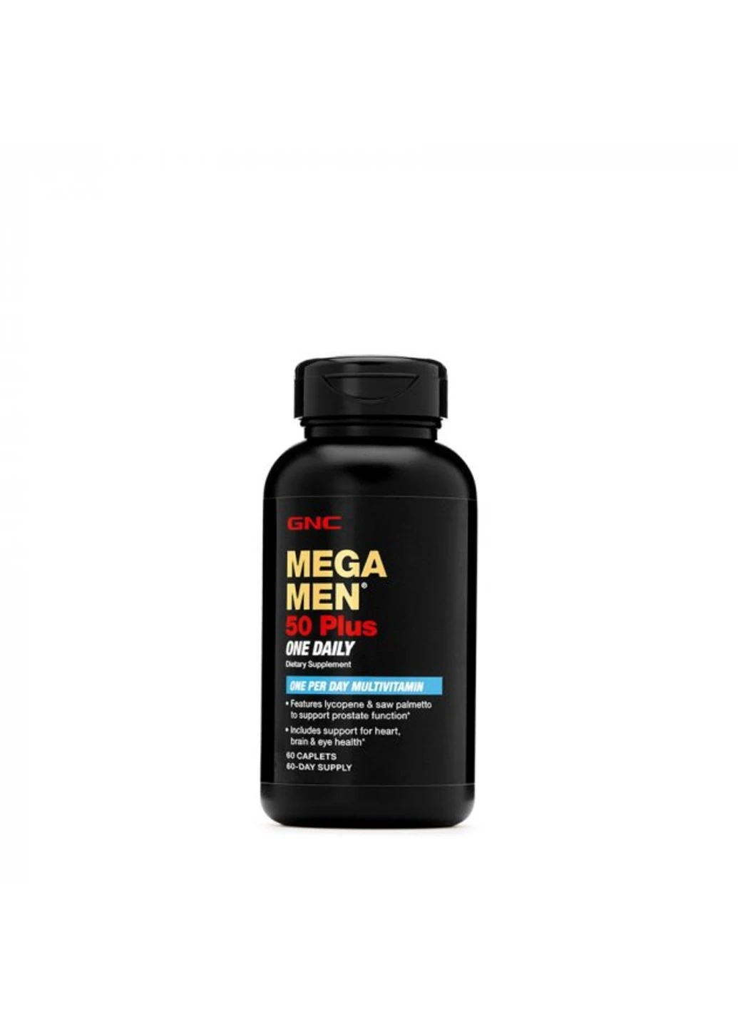 Вітаміни для чоловіків Mega Men 50 Plus One Daily 60 таблеток GNC (255408418)