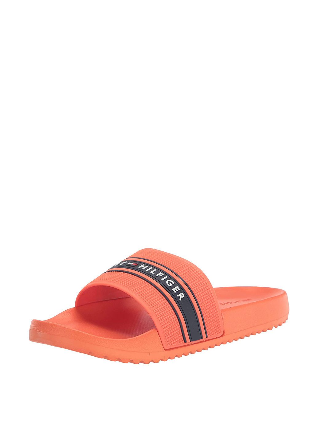 Оранжевые пляжные шлепанцы Tommy Hilfiger