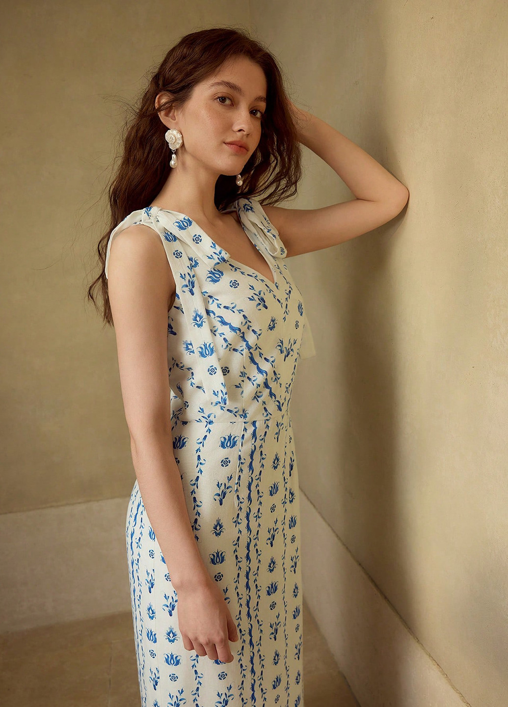 Комбінована кежуал сукня футляр SHEIN з квітковим принтом