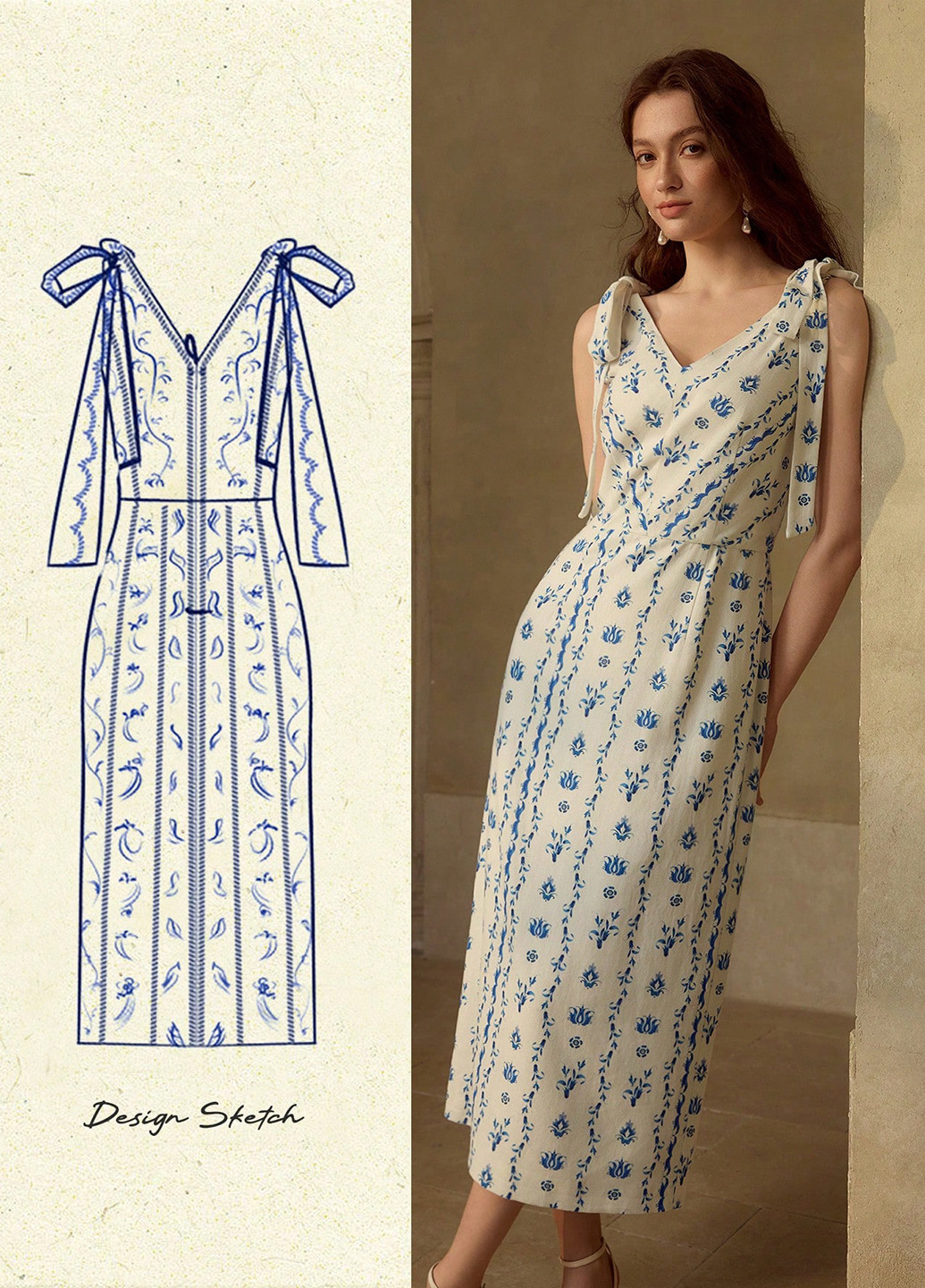 Комбінована кежуал сукня футляр SHEIN з квітковим принтом