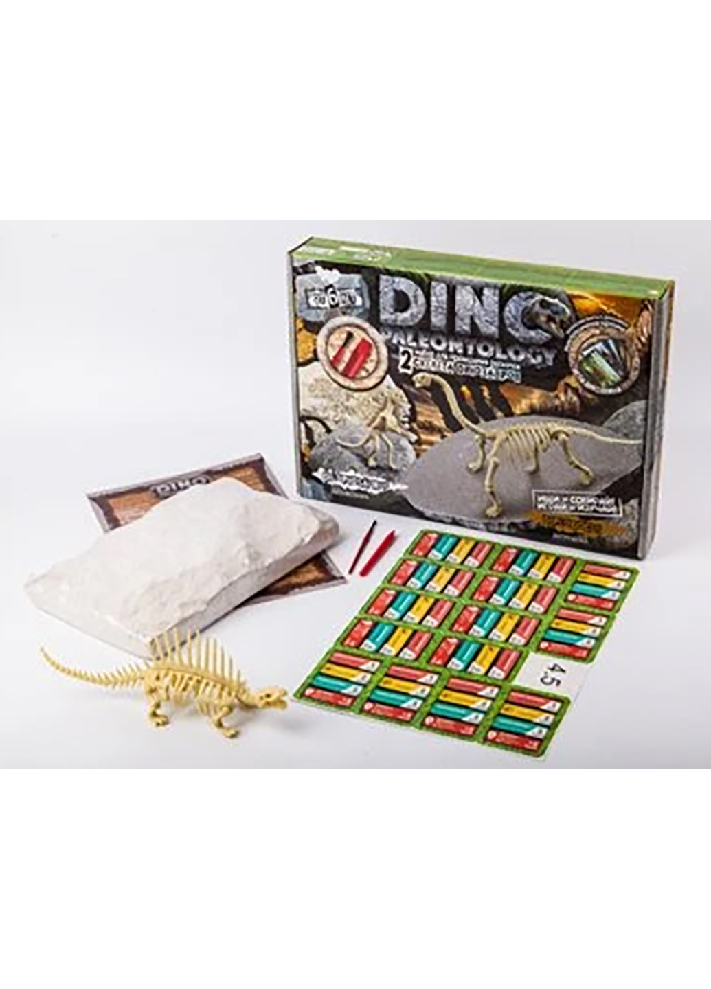 Набор для проведения раскопок "DINO PALEONTOLOGY" 6377 Danko Toys dp-01-01,02,03,04,05 (255260035)