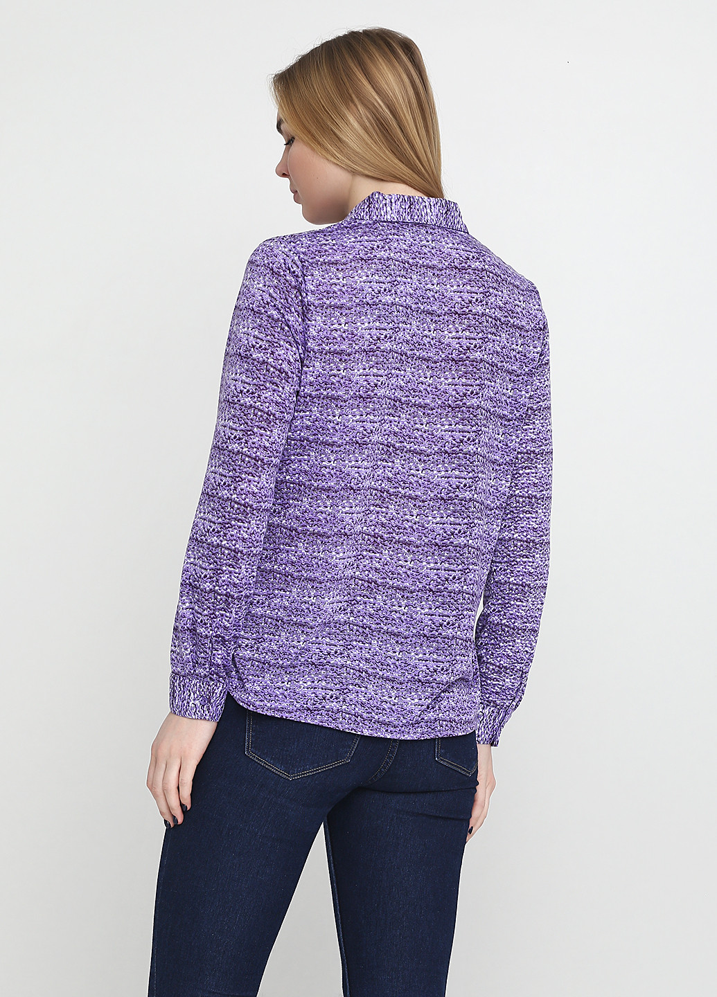 Фиолетовая демисезонная блуза Brandtex Collection