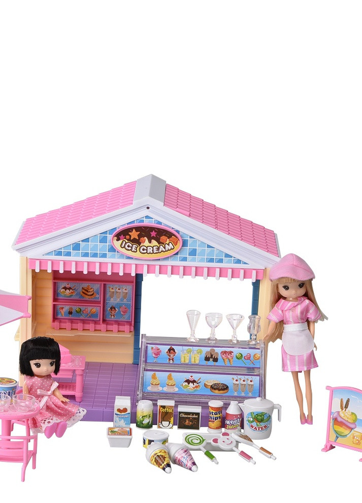 Игровой набор домик для куклы Кафе-мороженое IM368 NaNa (253923249)