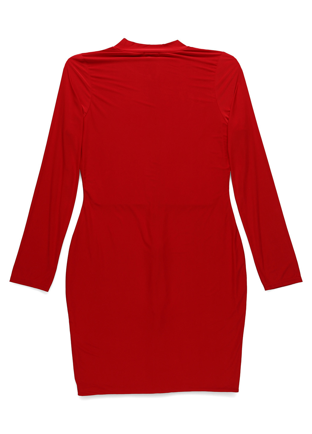 Красное кэжуал платье Fashionkilla однотонное