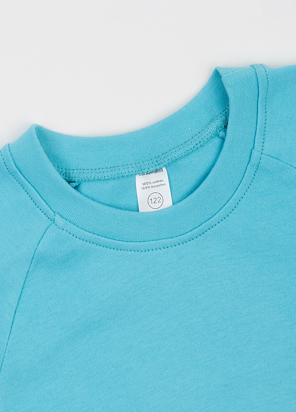 Голубой свитшот Garnamama однотонный без декора (369145614)